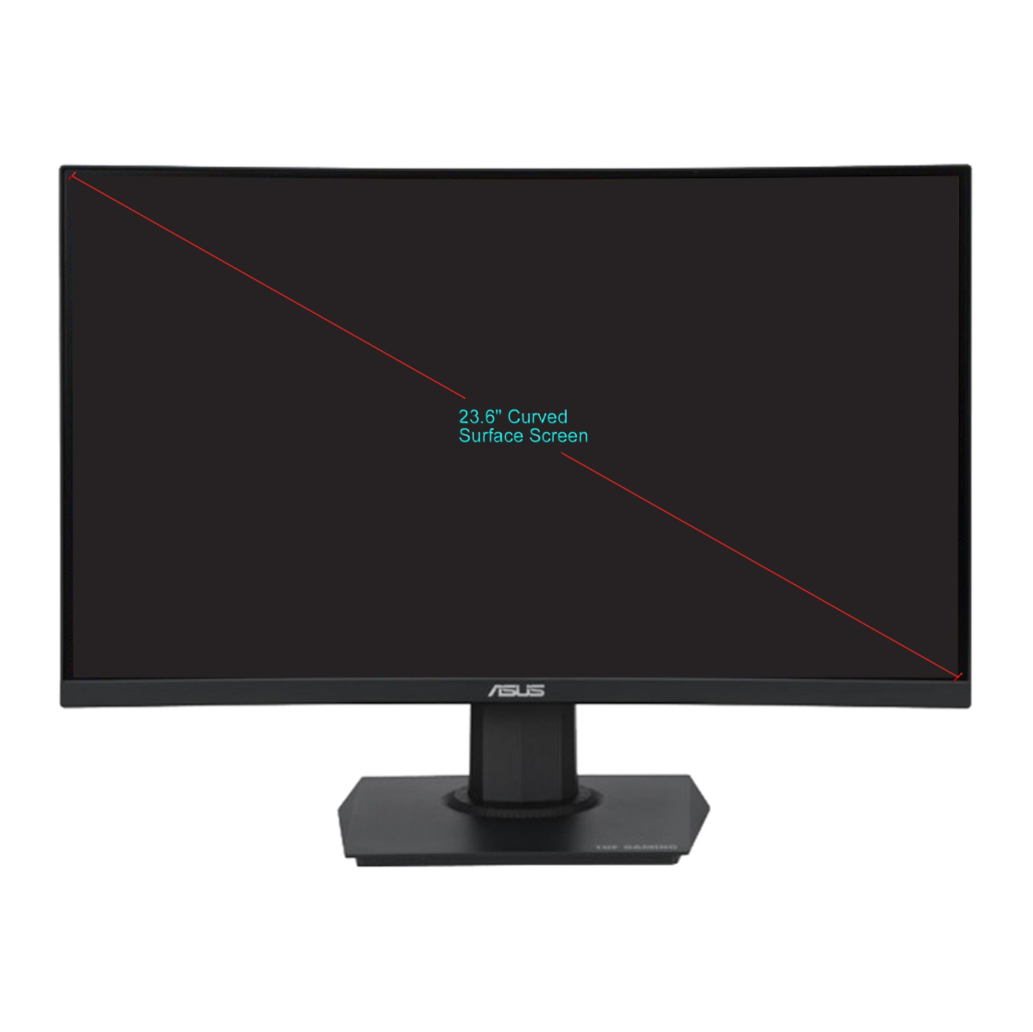 Moniteur de jeu incurvé HD intégrale 23,8&nbsp;po VG24VQE d'ASUS – 165&nbsp;Hz, 1&nbsp;ms, FreeSync, Eye Care