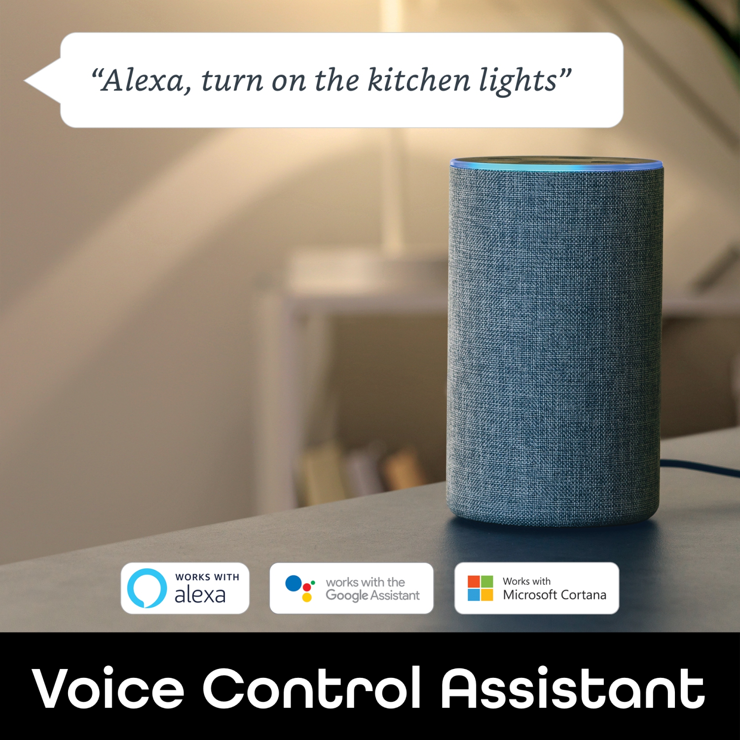 Geeni LUX EDISON 60W Equivalent White Dimmable A19 Smart LED Bulb