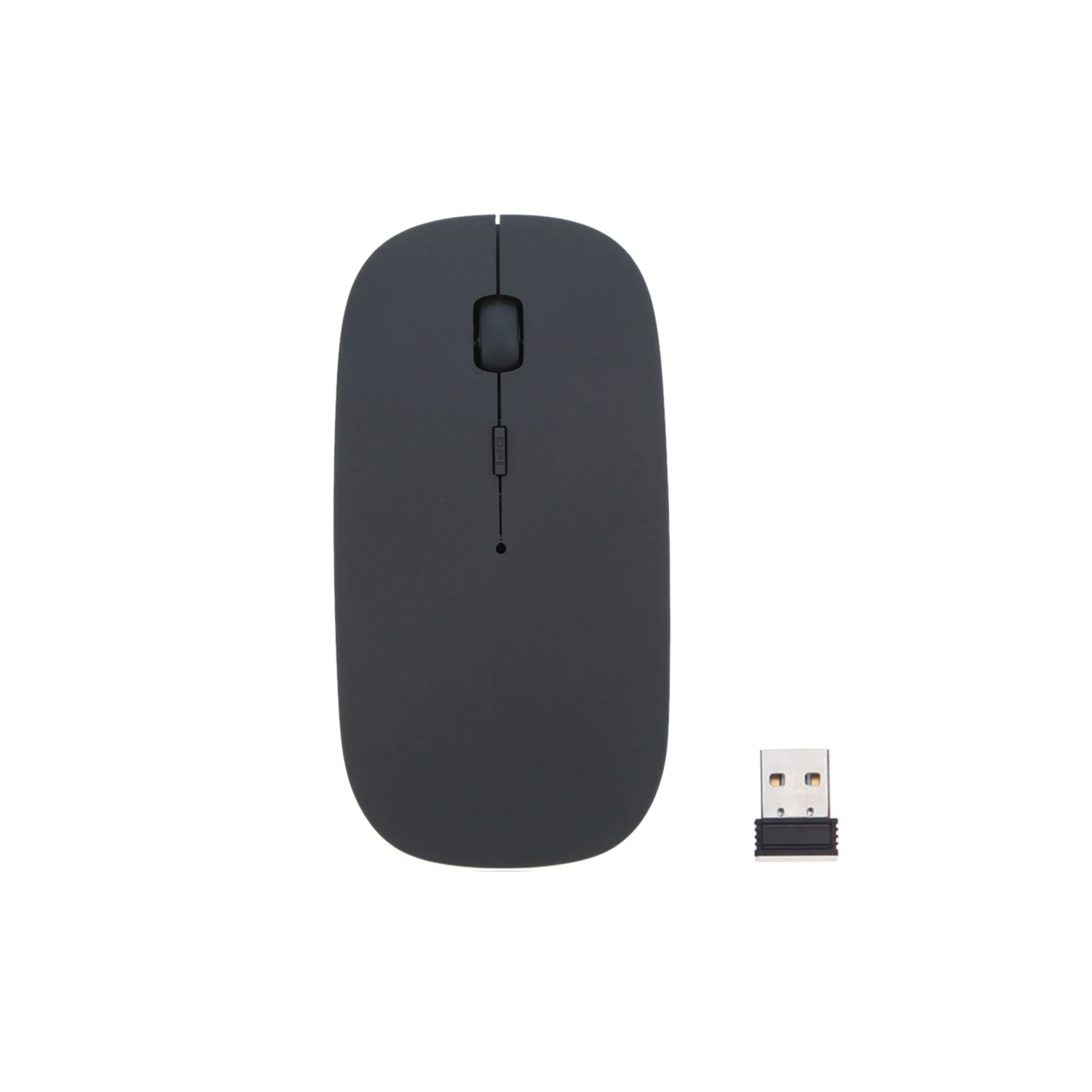 ISTAR Wireless Mouse Slim Silent Click 2.4G Remote Mice 1600DPI Mini Optical Portable Travel Cordless Mouse with USB Receiver + Mouse Pad for PC