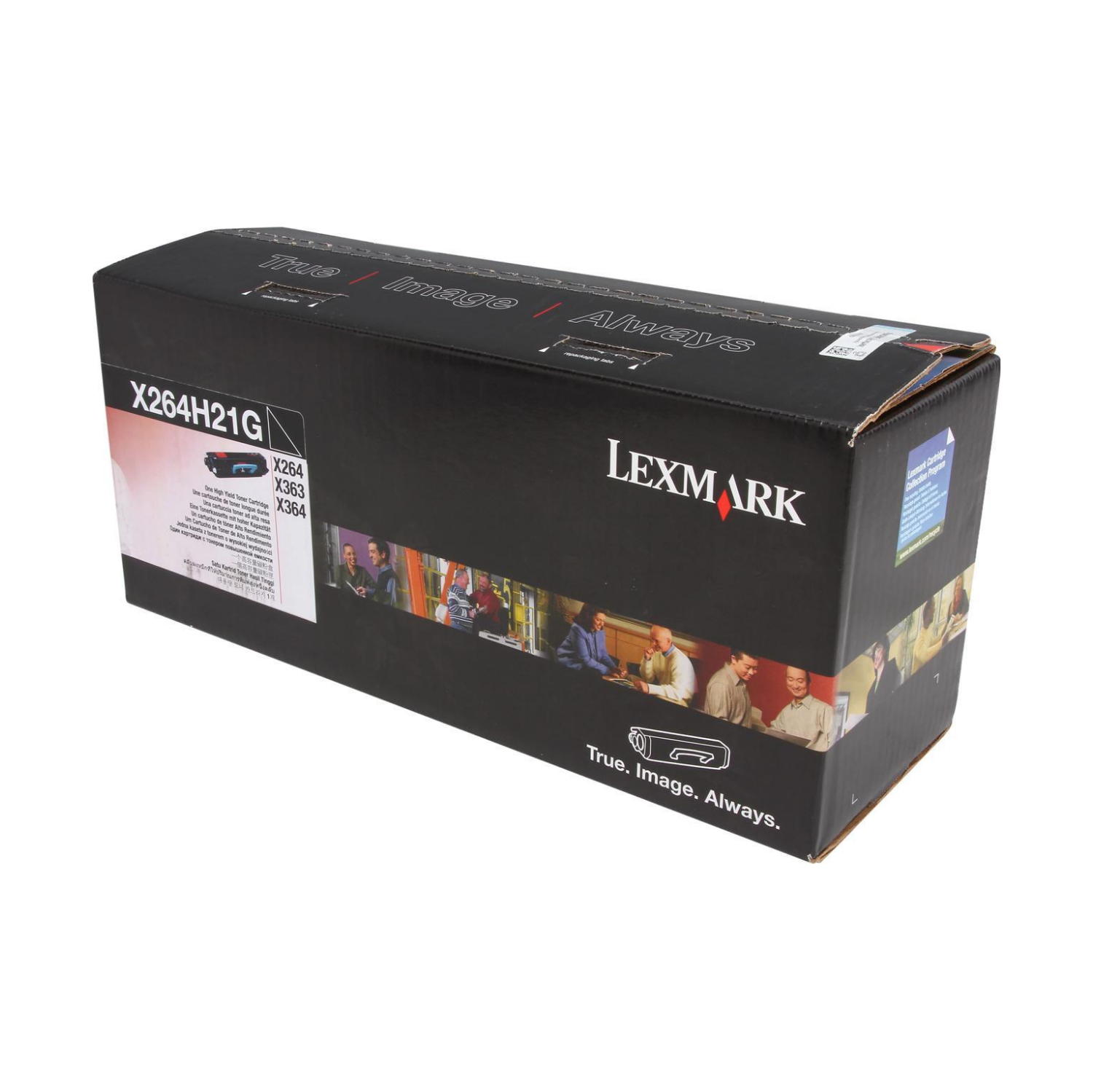 Lexmark X264H21GG Noire, Haut rendement. Cartouche d’origine Pour: X264, X363, X364