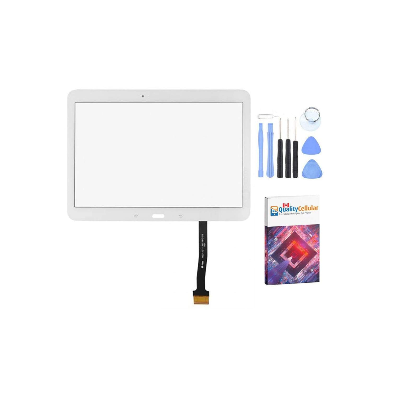 White Touch Screen Digitizer for Samsung Galaxy Tab 4 10.1 SM-T530 T531 T535