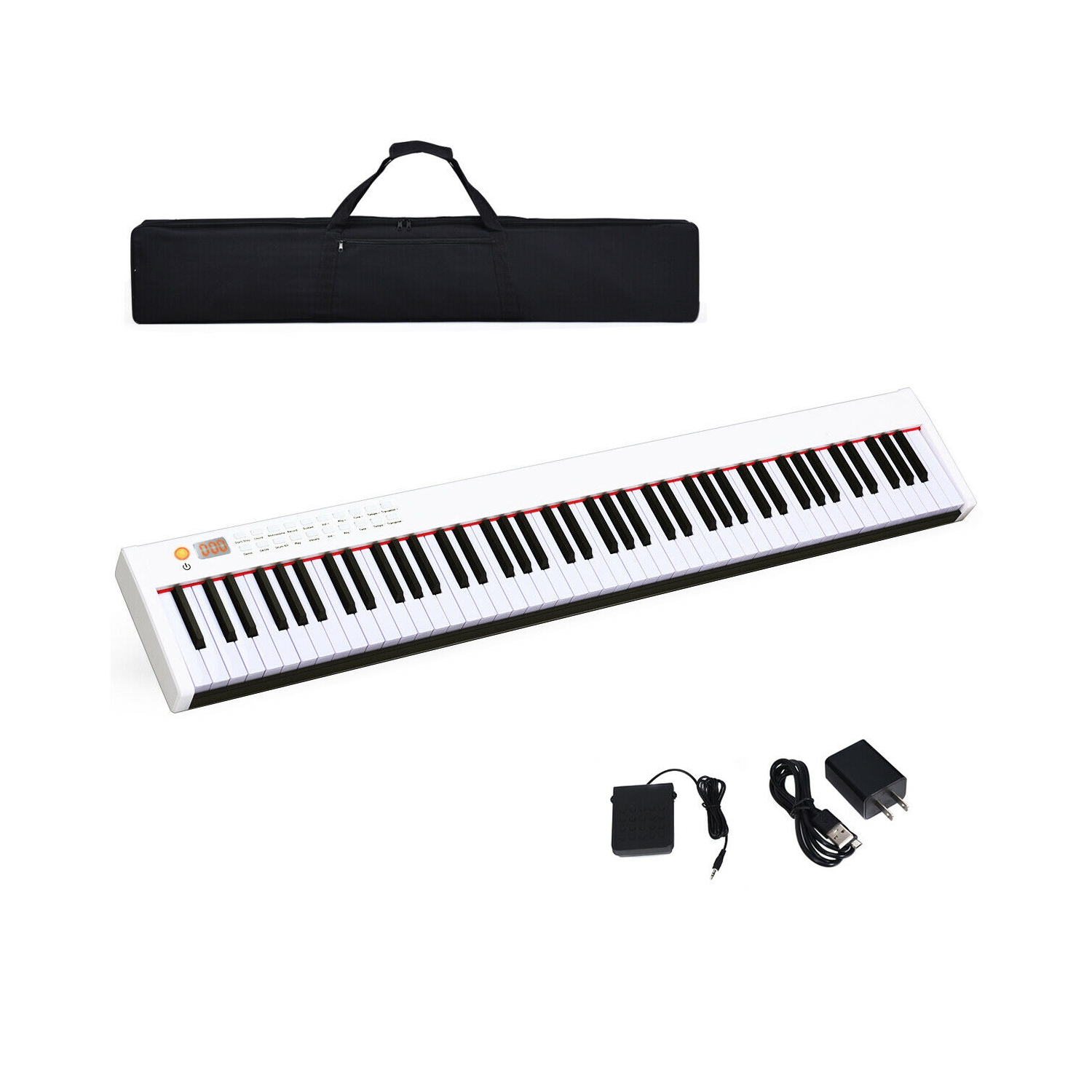 Gymax BX-Ⅱ 88 Key Digital Piano MIDI Keyboard