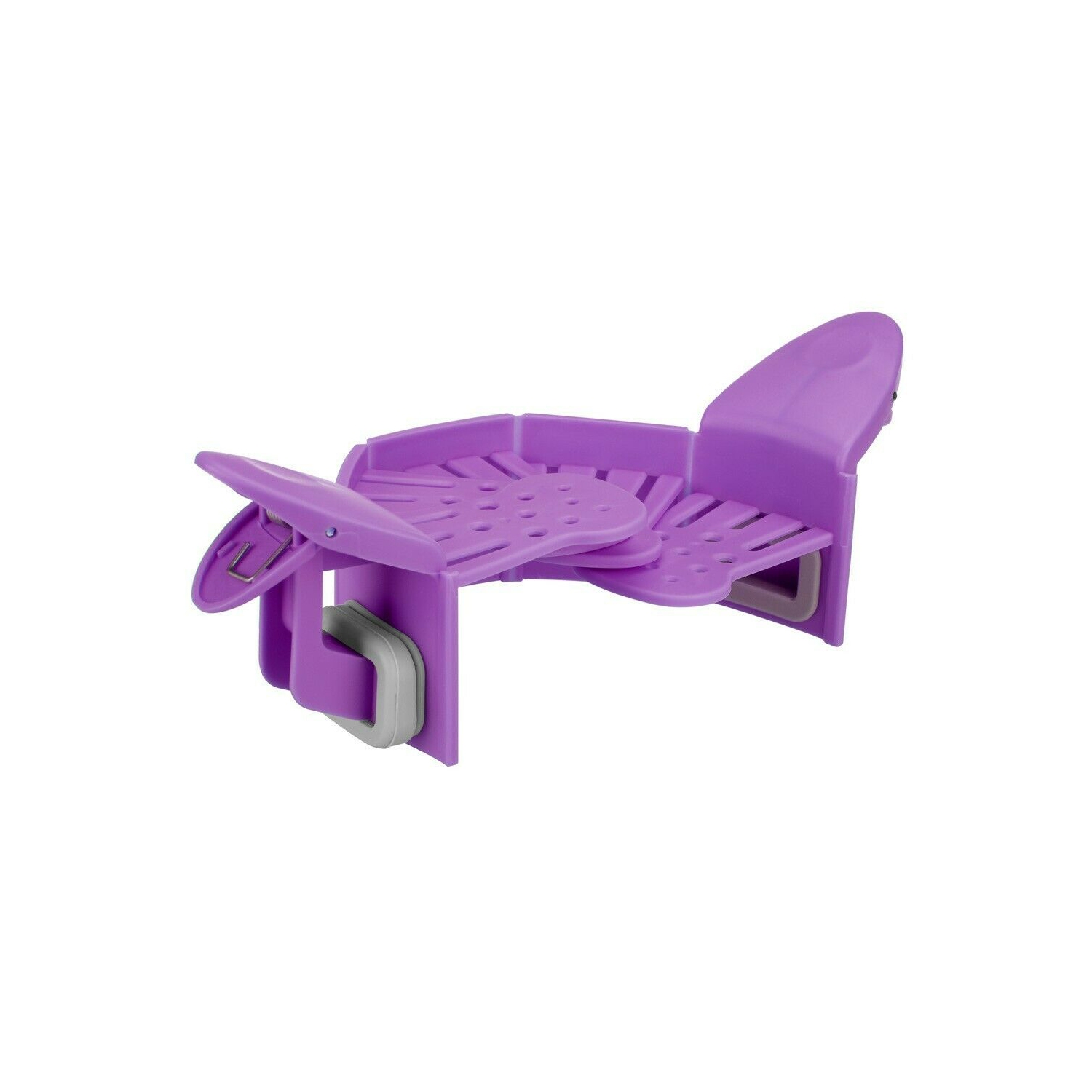 ISTAR Strainer Silicone Clip-on Strainer, Snap on Pots Pans and Bowls Adjustable Strainer Draining Pasta, Ground Beef Grease, Noodles, Fruit