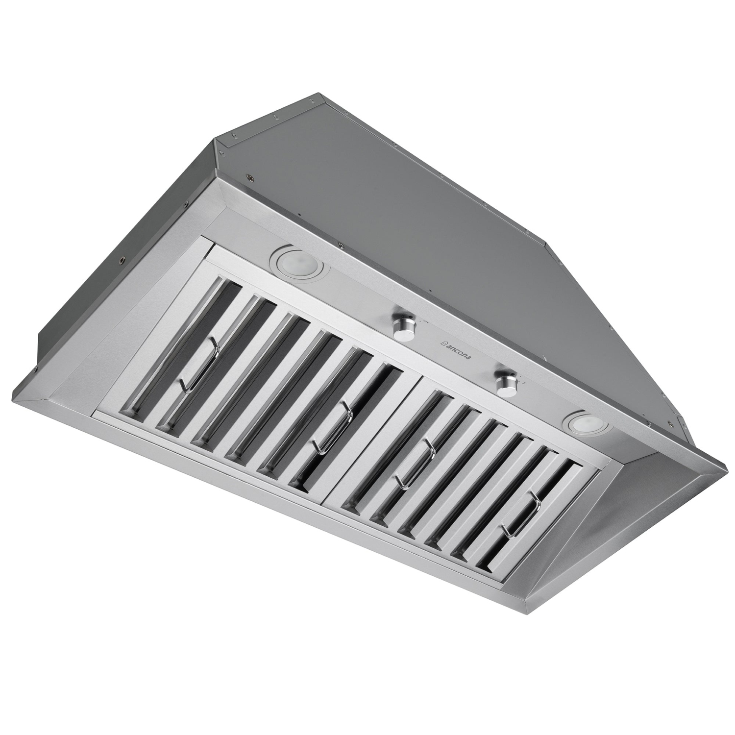Ancona Pro 34" 600 CFM Ducted Insert Range Hood in Stainless Steel