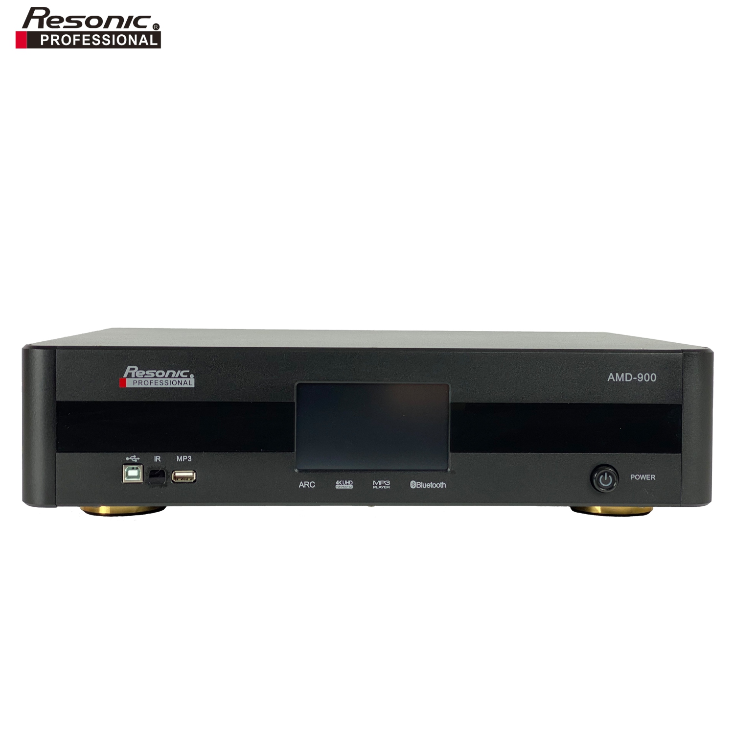 Resonic AMD-900 900W HD ECHO & REVERB TECHNOLOGY Karaoke Mixing Amplifier Built-In 4K HDMI And Dual Wireless Microphones