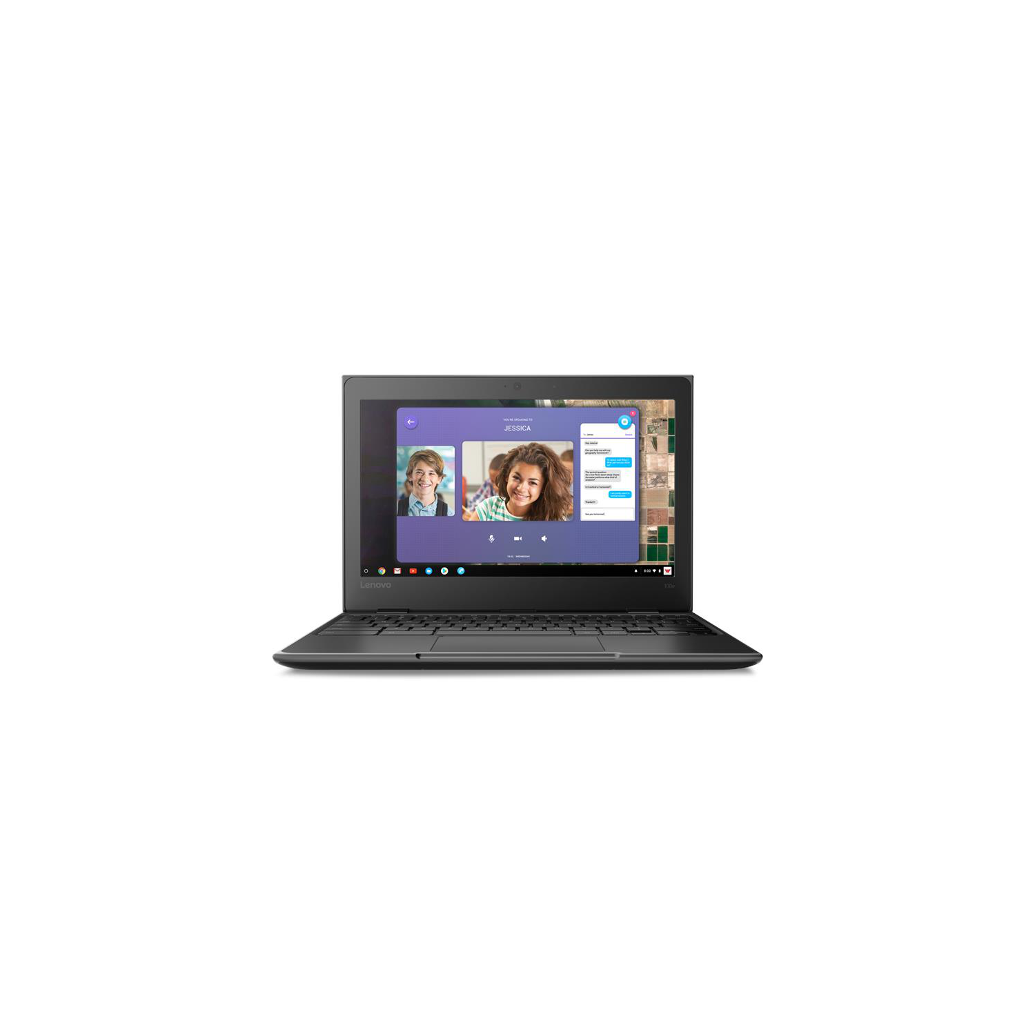 Lenovo 100e Chromebook 2nd Gen AST 11.6'' Chromebook - Black (AMD A4-9120C/32 GB SSD/4 GB RAM/Chrome OS) - (82CD0004CF)