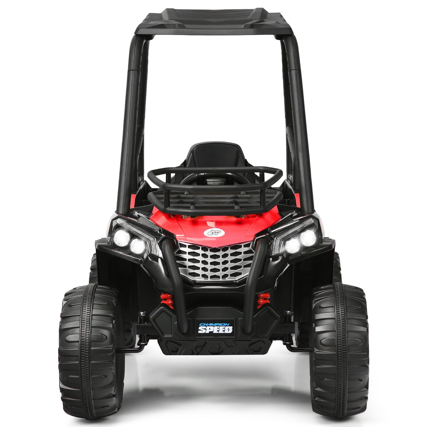 Gymax 12V Batter Powered Kids Ride on Car UTV Truck w/ Remote Control Music MP3