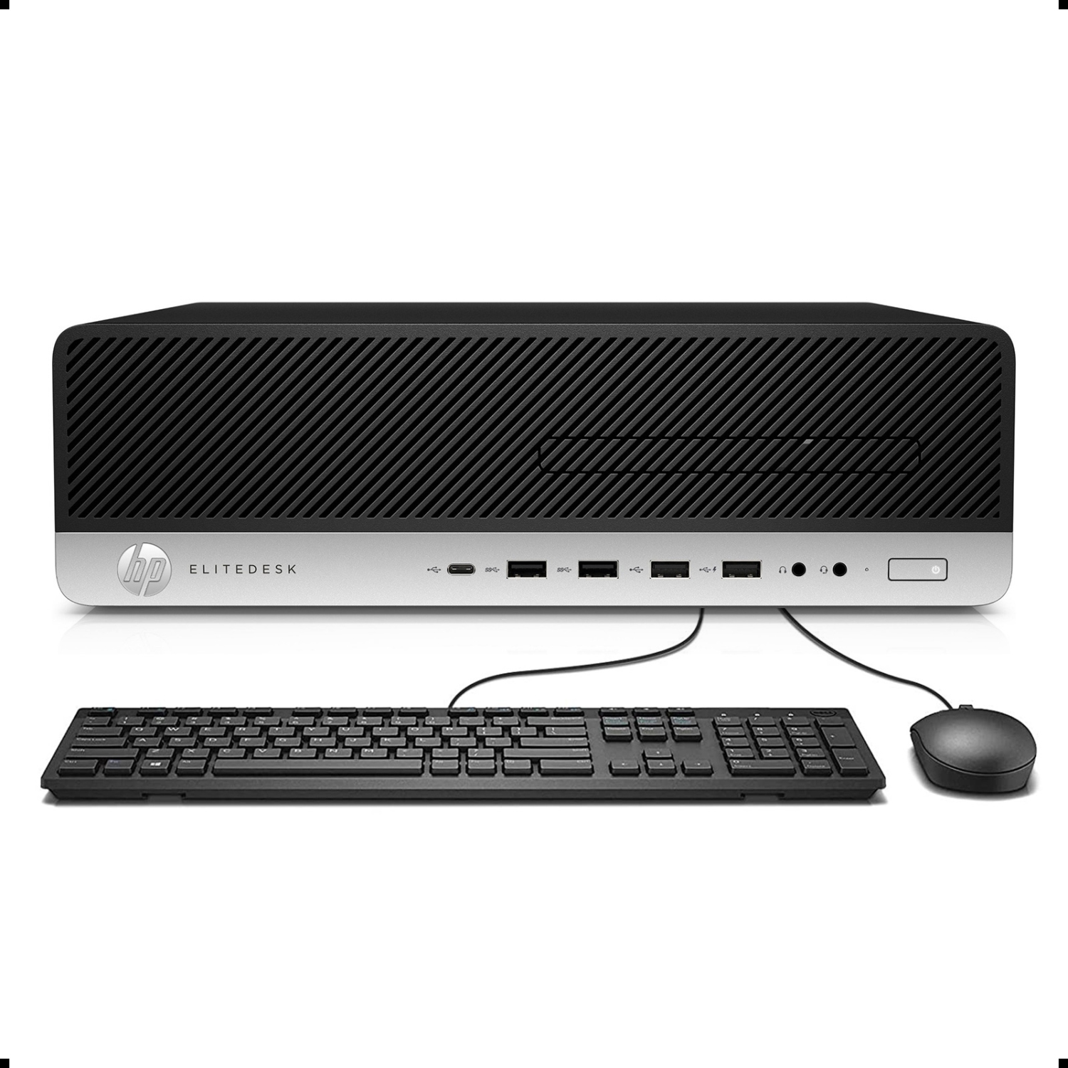 Refurbished (Good) - HP EliteDesk 800 G3 SFF, Intel Quad Core i7