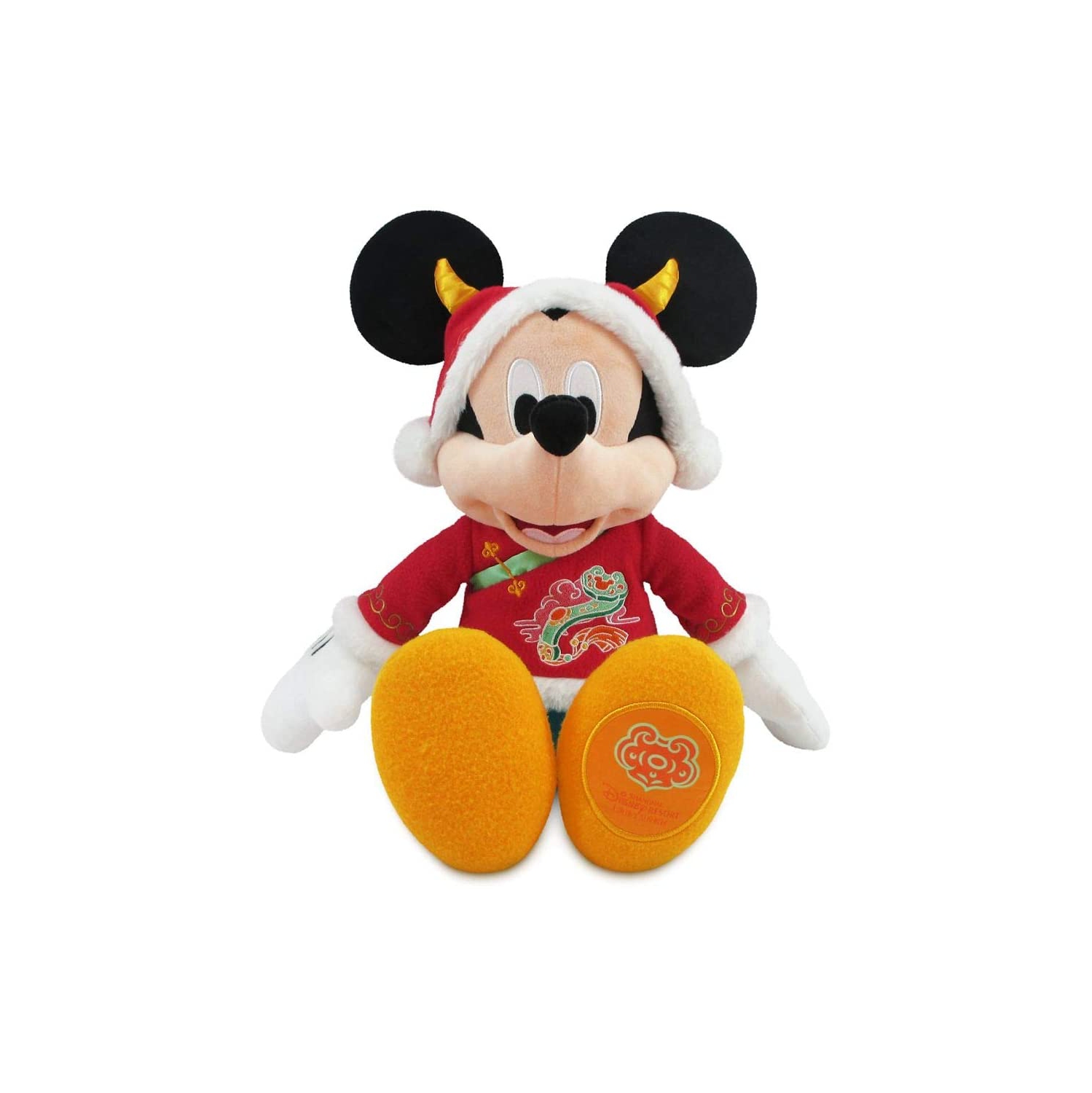 Disney Mickey Mouse Lunar New Year 2021 peluche, moyen, 17 po