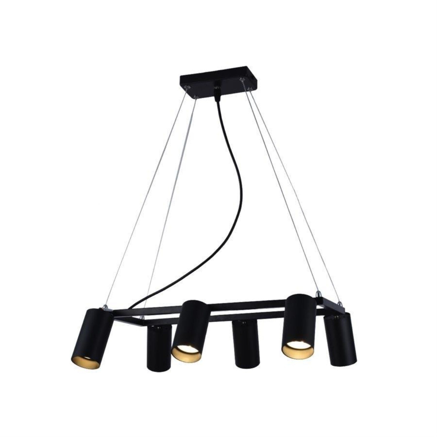 Xtricity - Pendant Light, 17.7 '' Width, From The Palmer Collection, Black