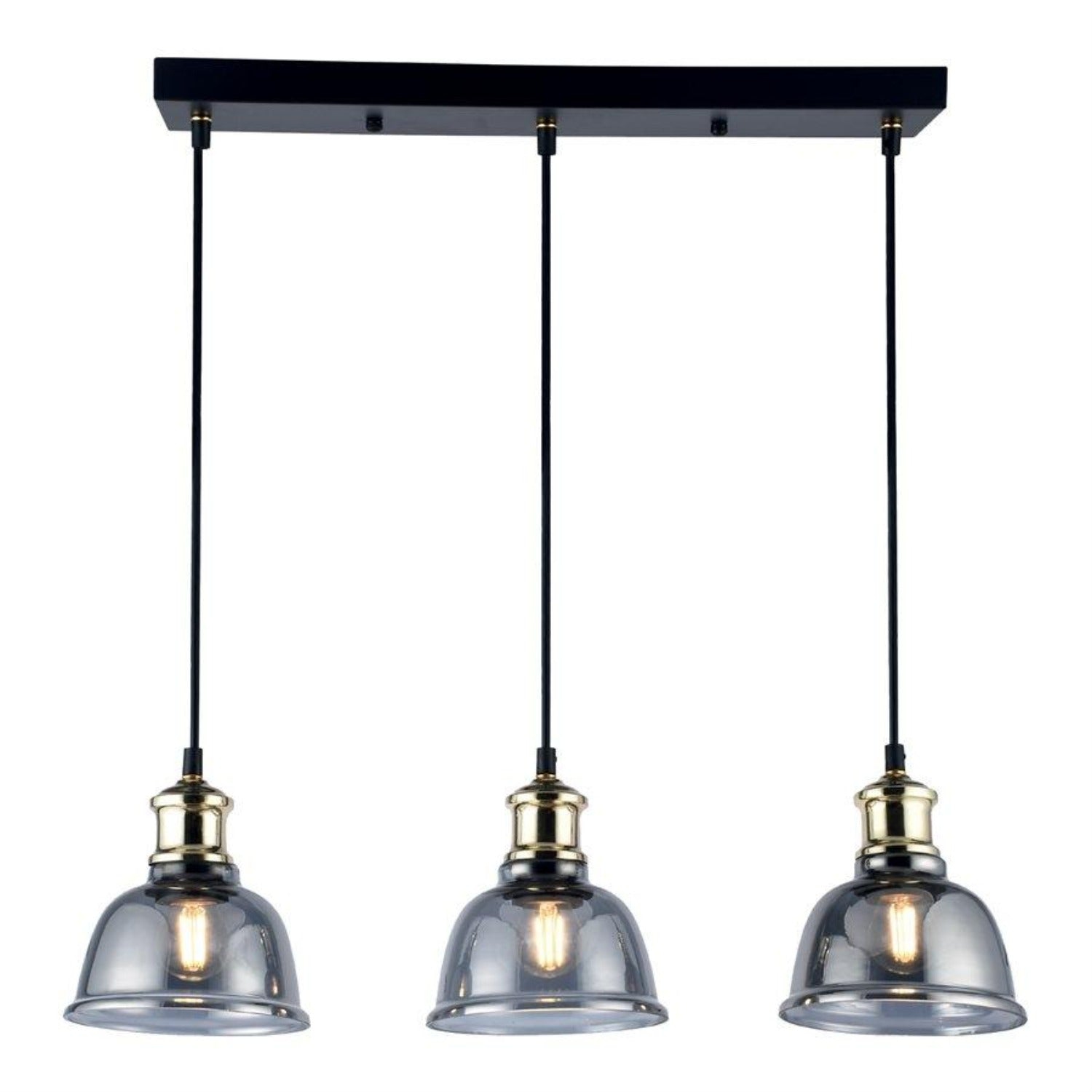 Xtricity - Pendant Light, 23.6 '' Width, From the Florence Collection, Black