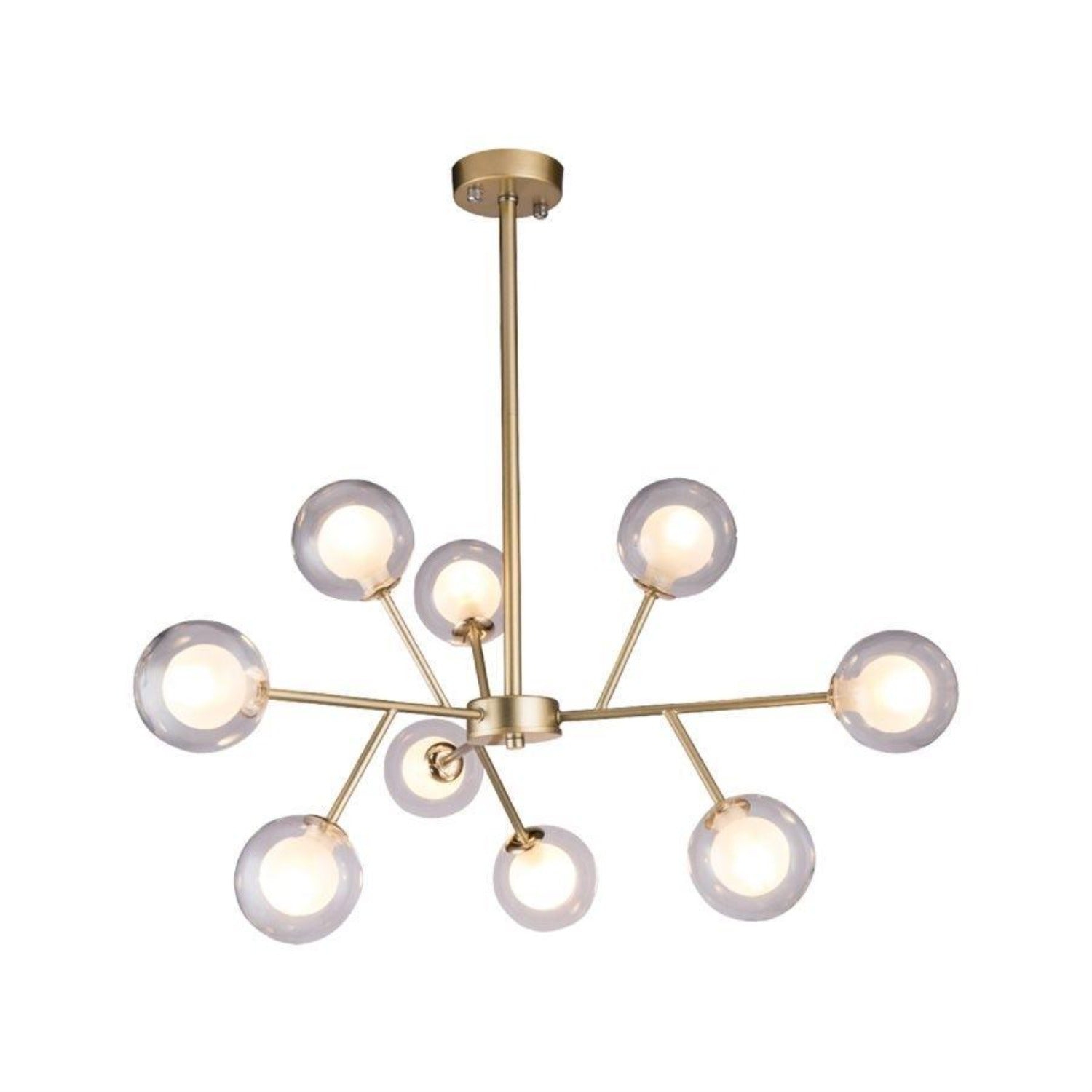 Xtricity - Pendant Light, Width 27.5 '', From the Goldwin Collection, Gold