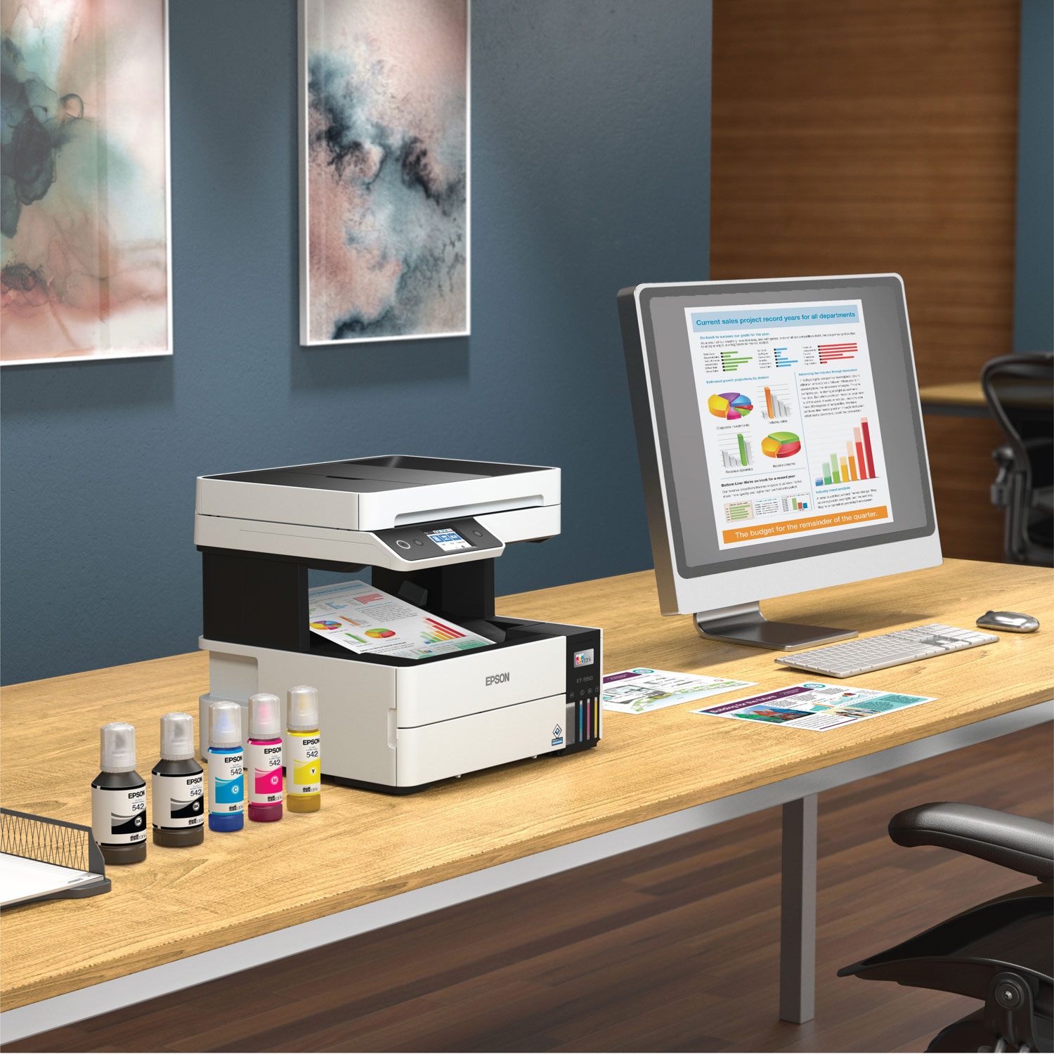 Epson EcoTank Pro ET-5150 Wireless All-In-One Supertank Inkjet Printer