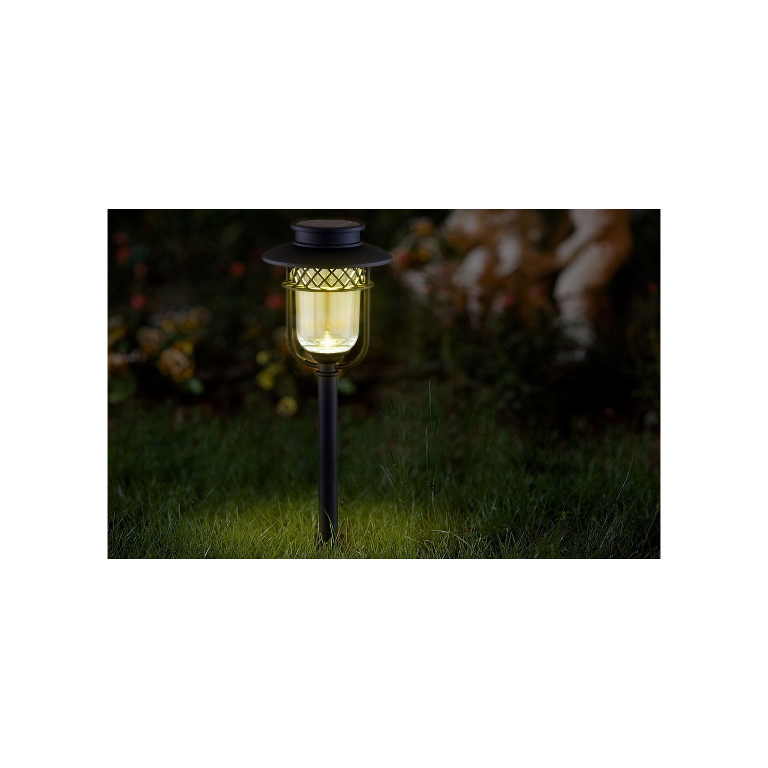 Classy Caps Black Stainless Steel Landscape, Path & Garden Light GL1101