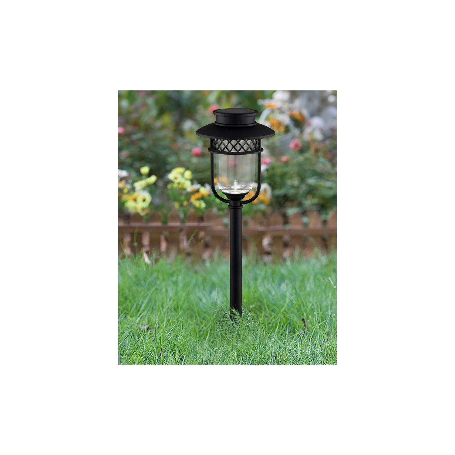 Classy Caps Black Stainless Steel Landscape, Path & Garden Light GL1101