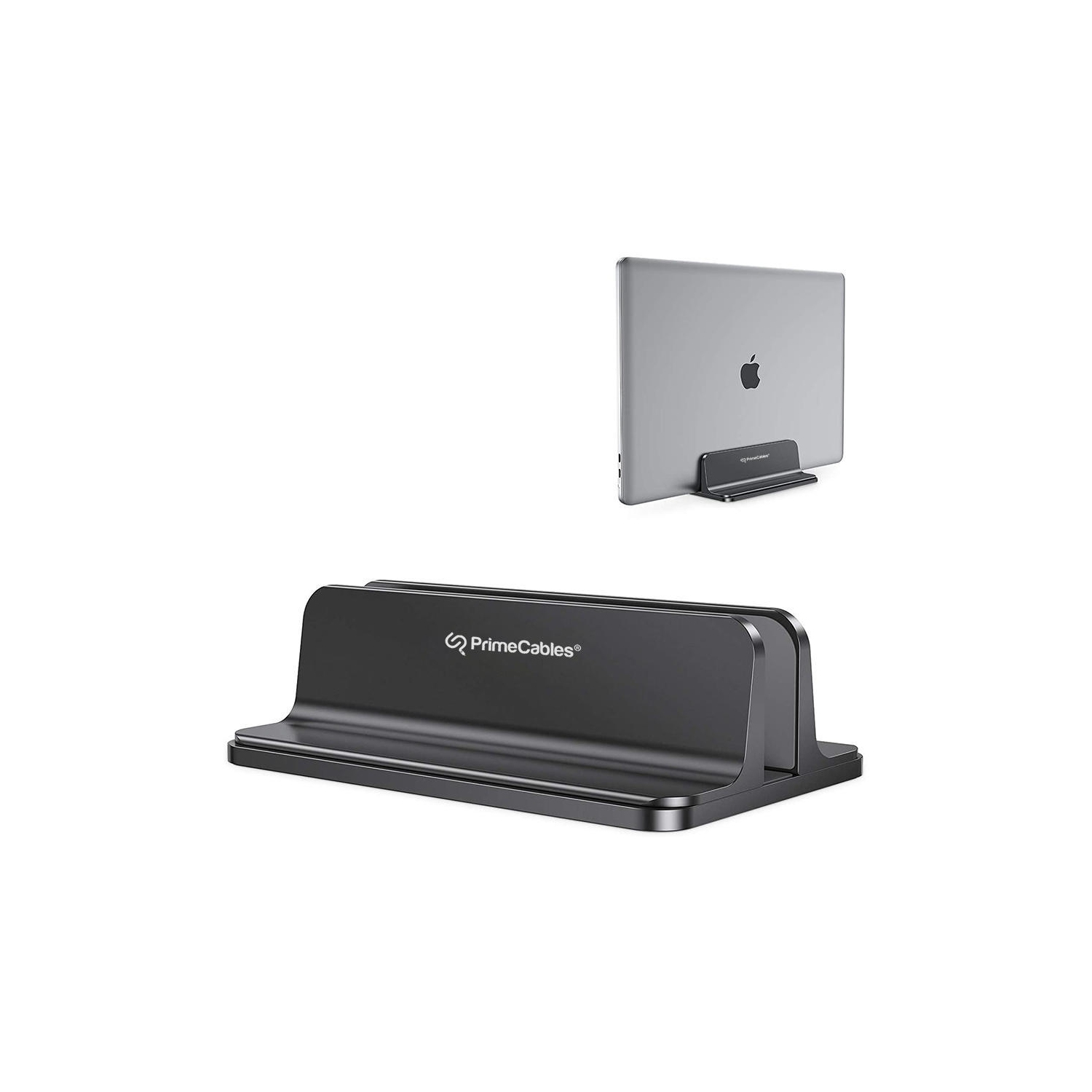 Vertical Laptop Stand, Adjustable Size Desktop Aluminum MacBook Stand Dock Holder with Dell Surface Gaming Laptops