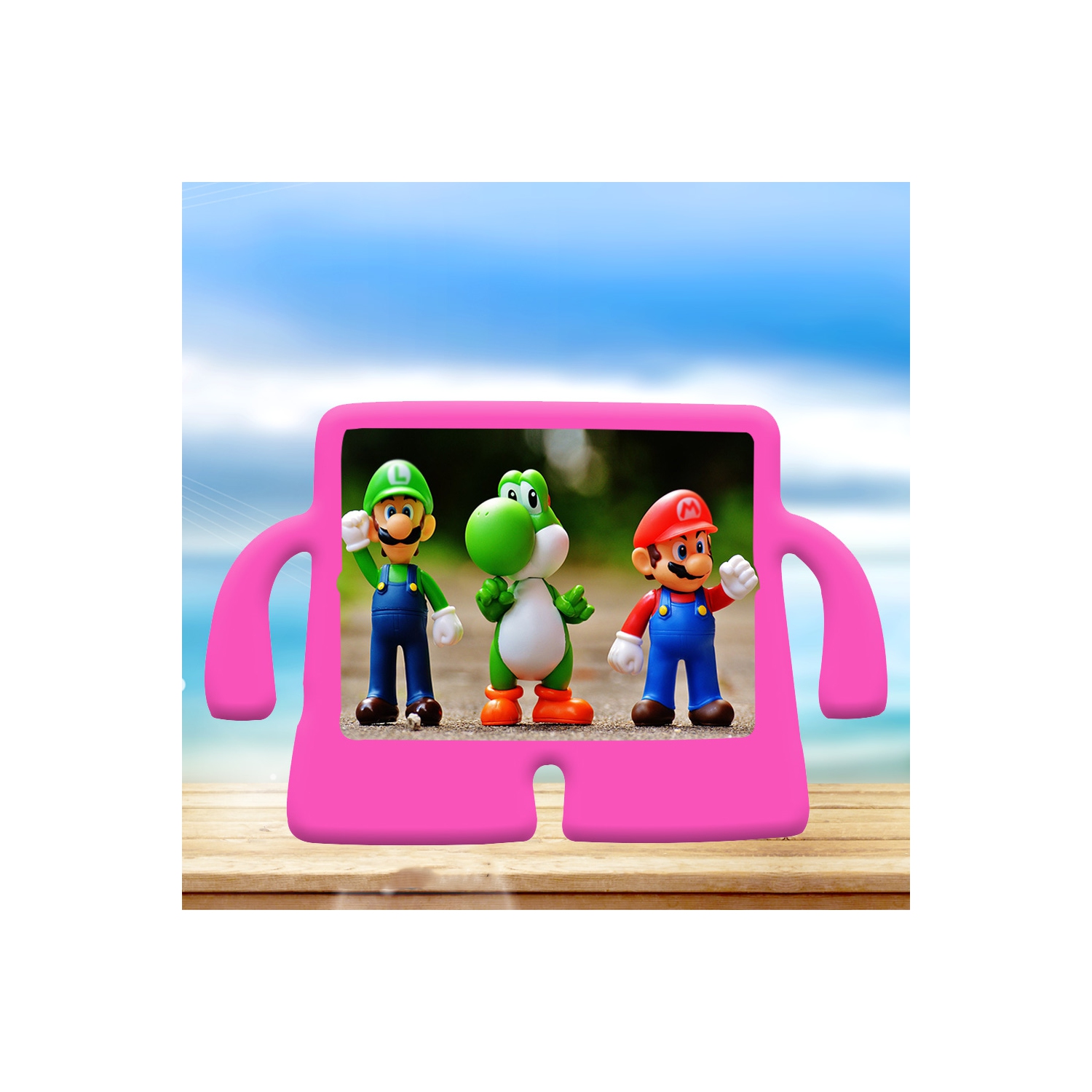 XCRS Kids Case Apple iPad 10.2-inch 9th Gen, 8th Gen (2020), 7th Gen (2019), Light Weight, Handle Friendly Cover with Free-Stand, Durable, EVA Foam