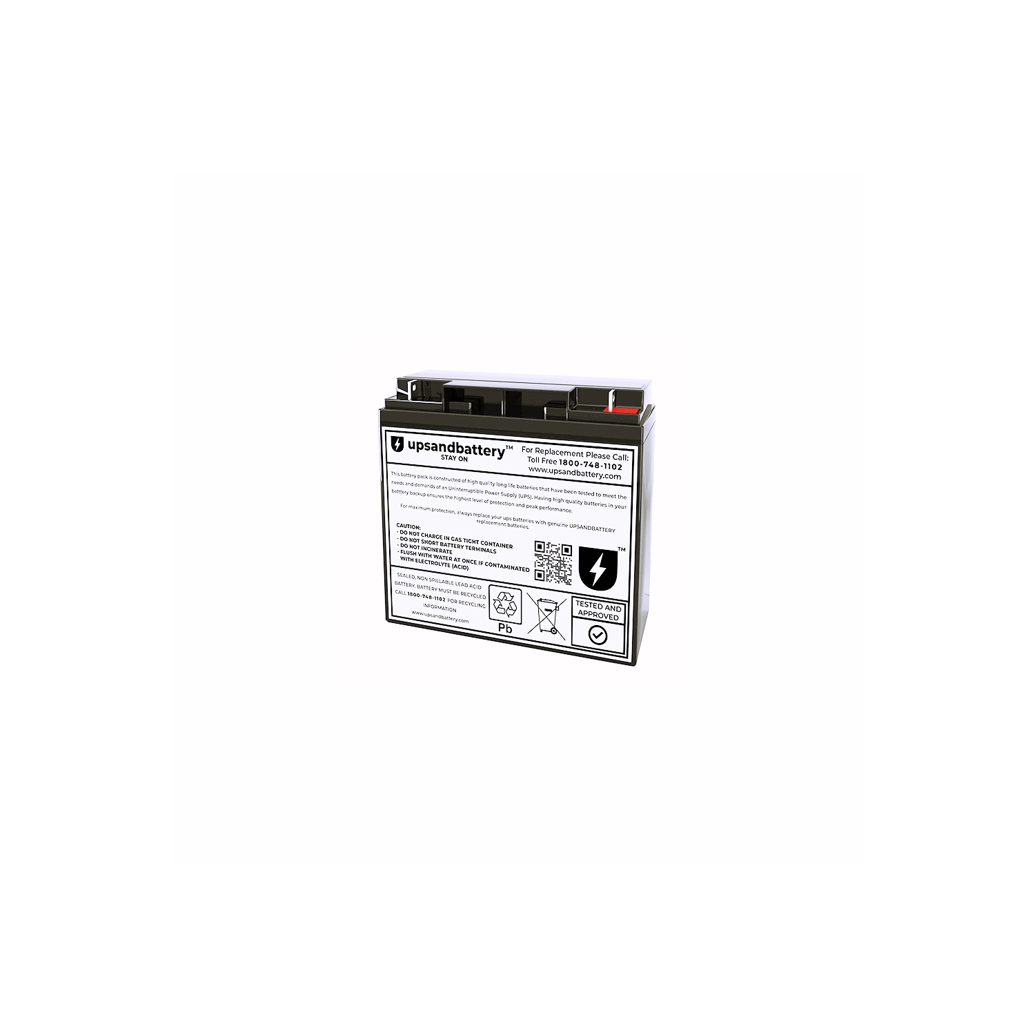 Cyber Power UPS Model CS50U48V Compatible - High-Rate Discharge Series Replacement Battery Backup Set - UPSANDBATTERY™