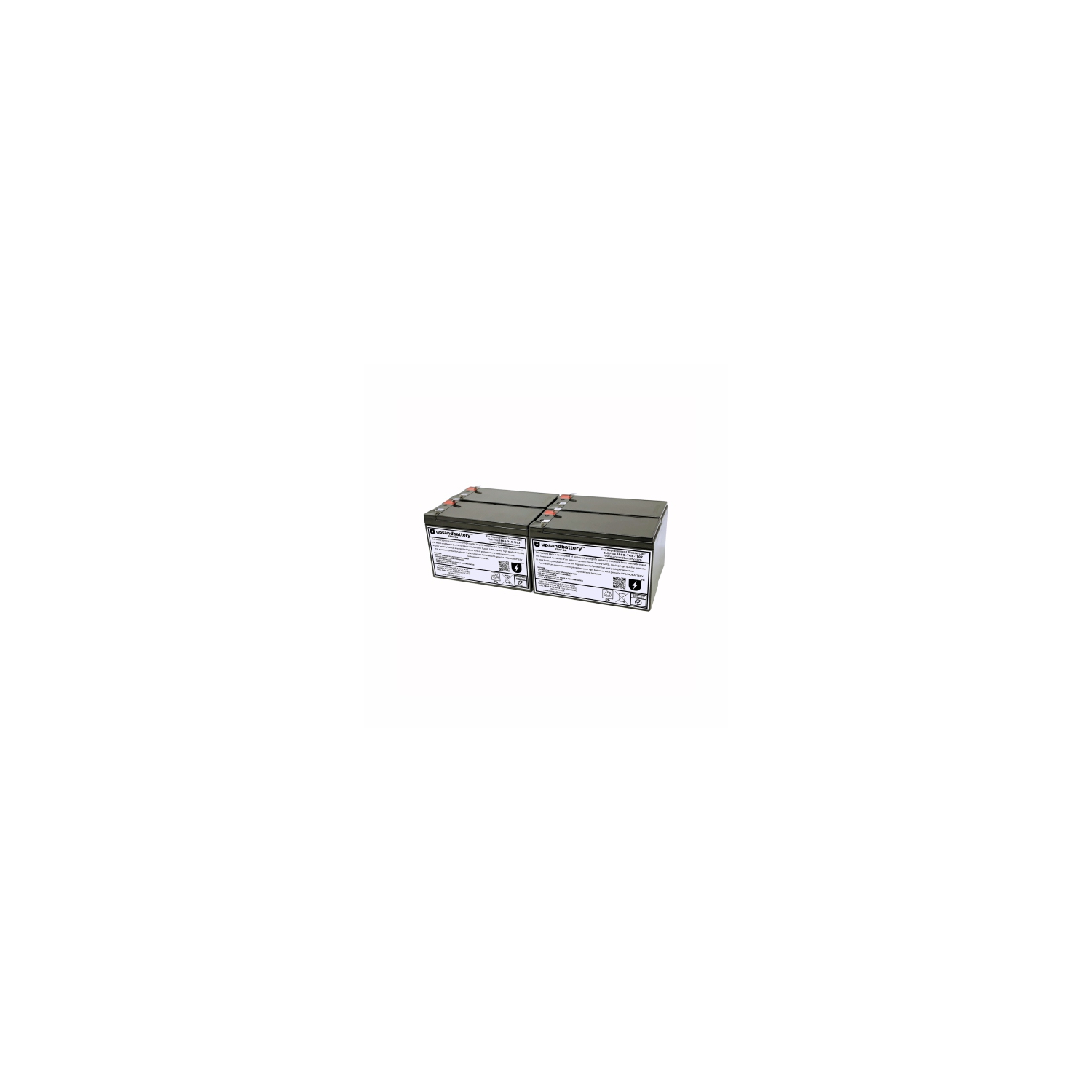 APC UPS Model SURT2000XLI Compatible High-Rate Discharge Series Replacement Battery Backup Set - UPSANDBATTERY™