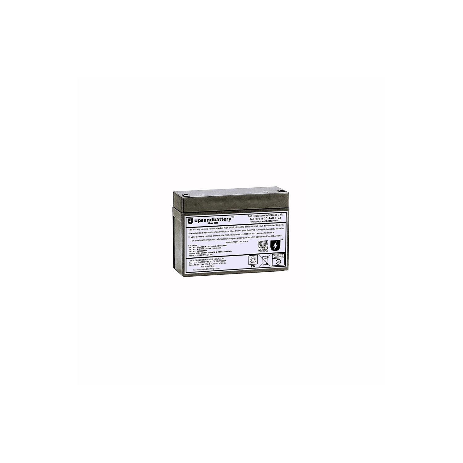 Cyberpuissance UPS Modèle 99CPS500VA Compatible - Décharge à taux élevé Series Configuration de sauvegarde de la batterie de remplacement - UPSANDBATTERY™