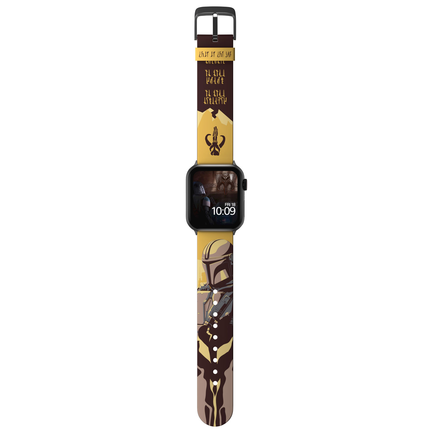 MobyFox Star Wars: The Mandalorian Silicone Band for Apple Watch - Code of Honor