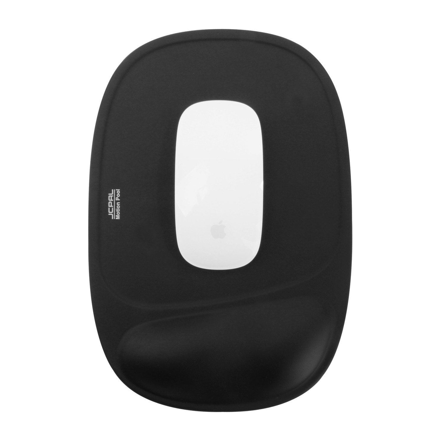 JCPal Ergonomic, Memory Foam with Rest Wrist Support, ComforPad Mouse Pad - Black