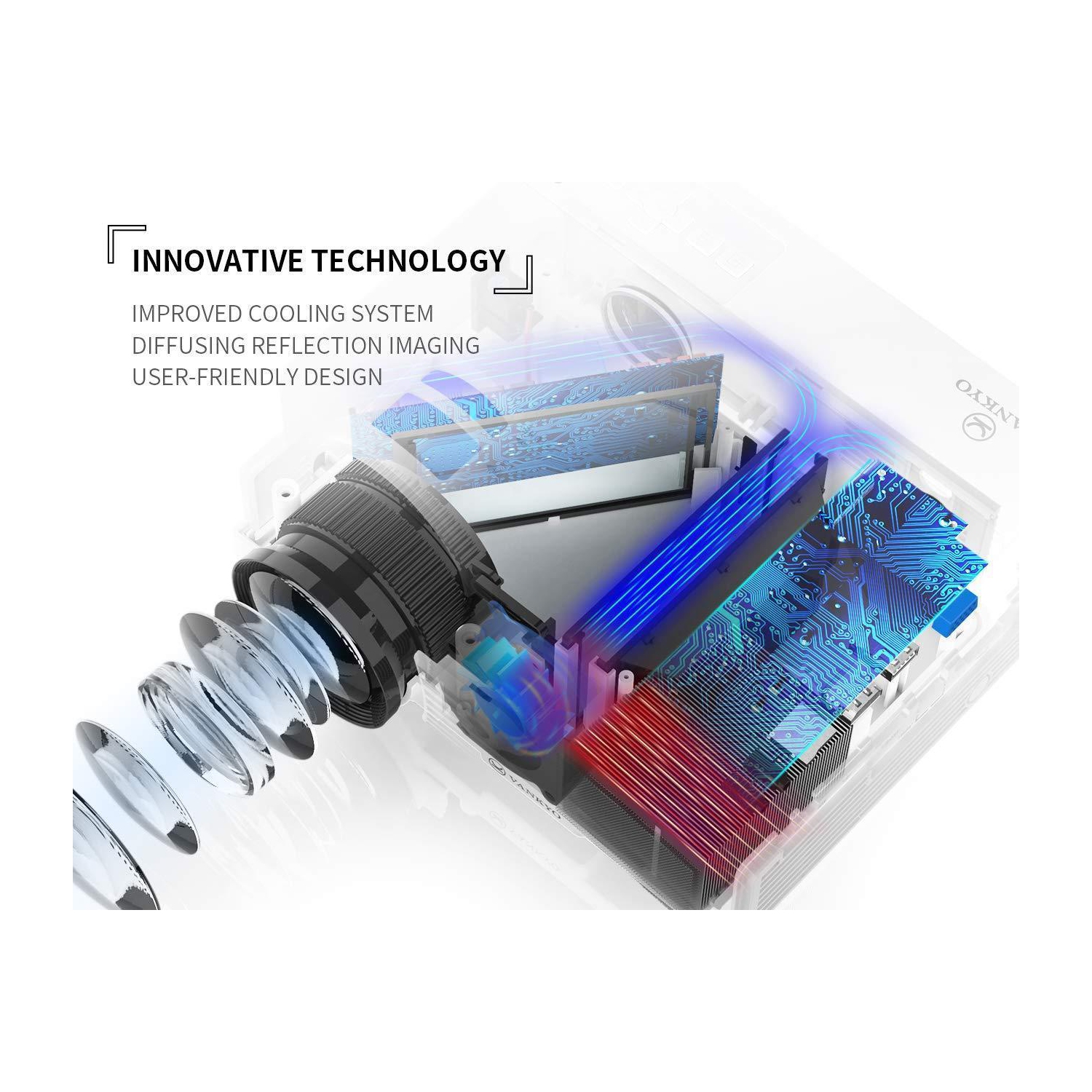 Vankyo - Leisure 3 Mini Projector - White