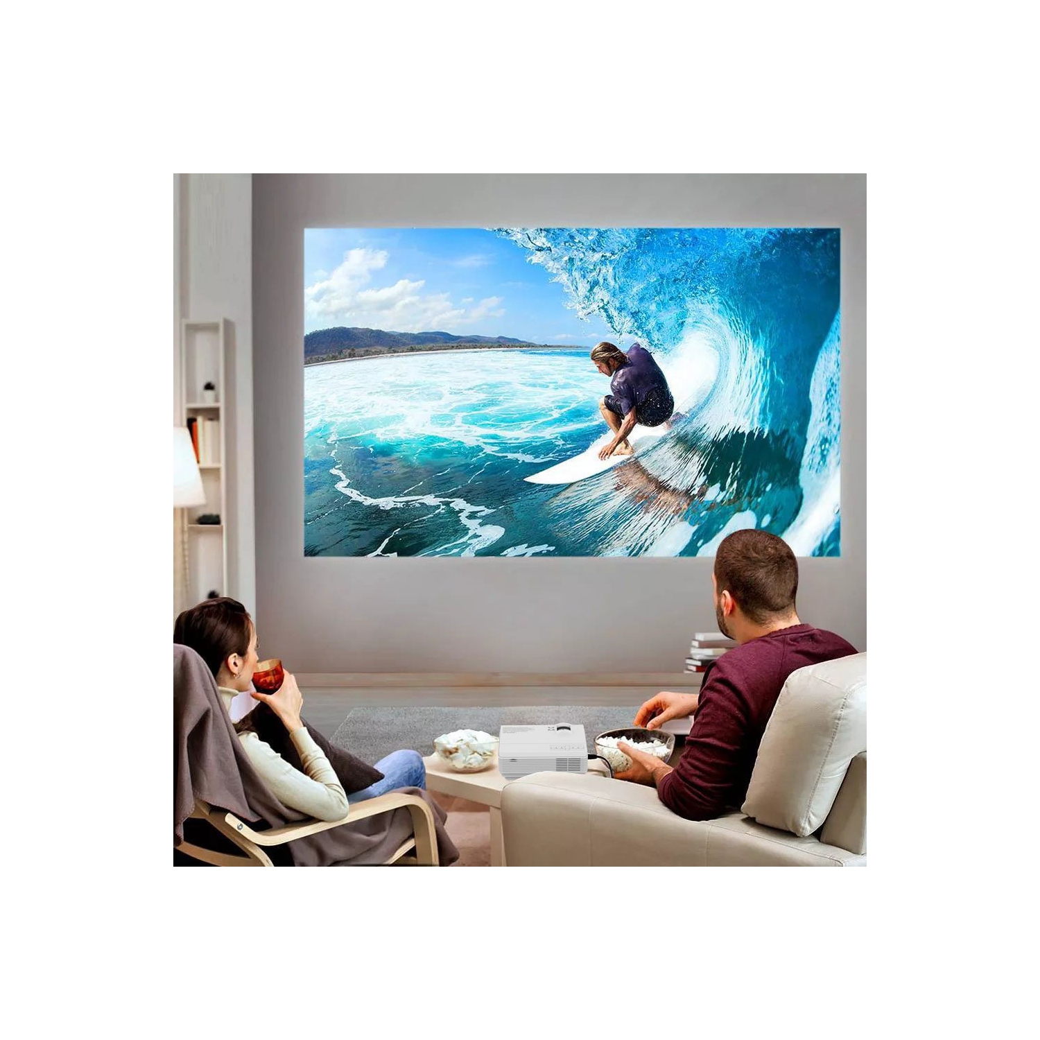 Vankyo - Leisure 3 Mini Projector - White