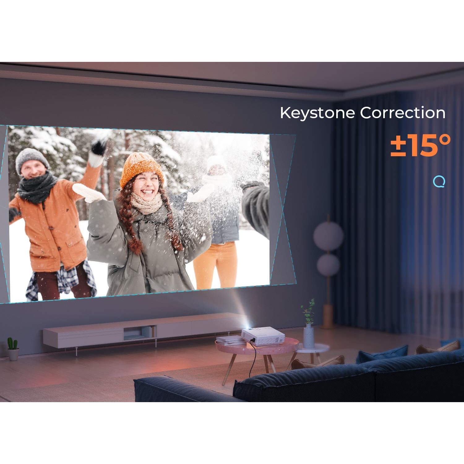 Vankyo - Leisure 3 Mini Projector - White