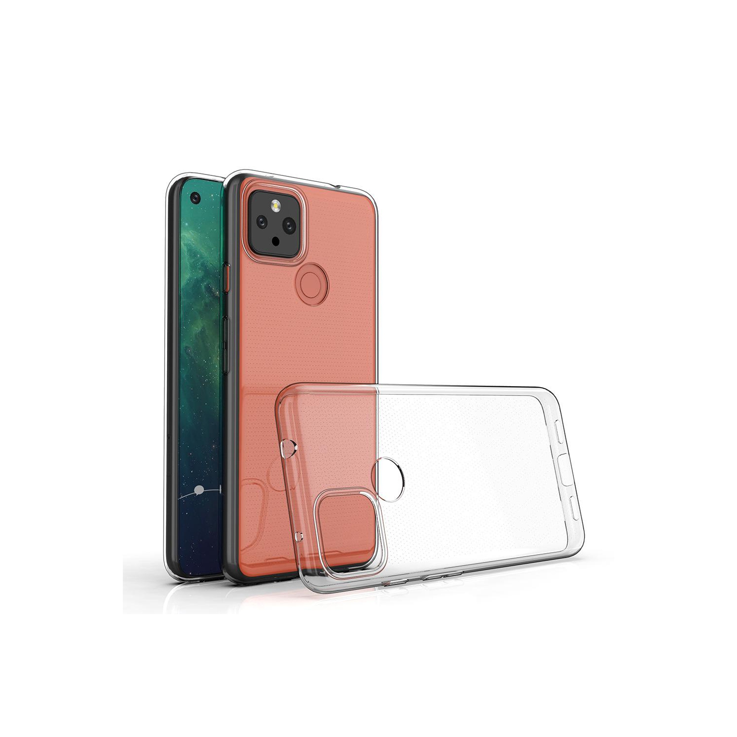 PANDACO Clear Case for Google Pixel 4a 5G