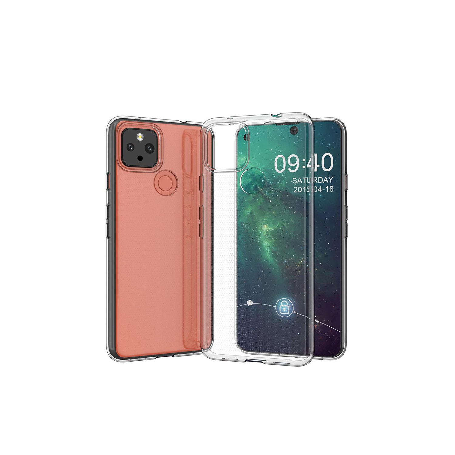 PANDACO Clear Case for Google Pixel 4a 5G