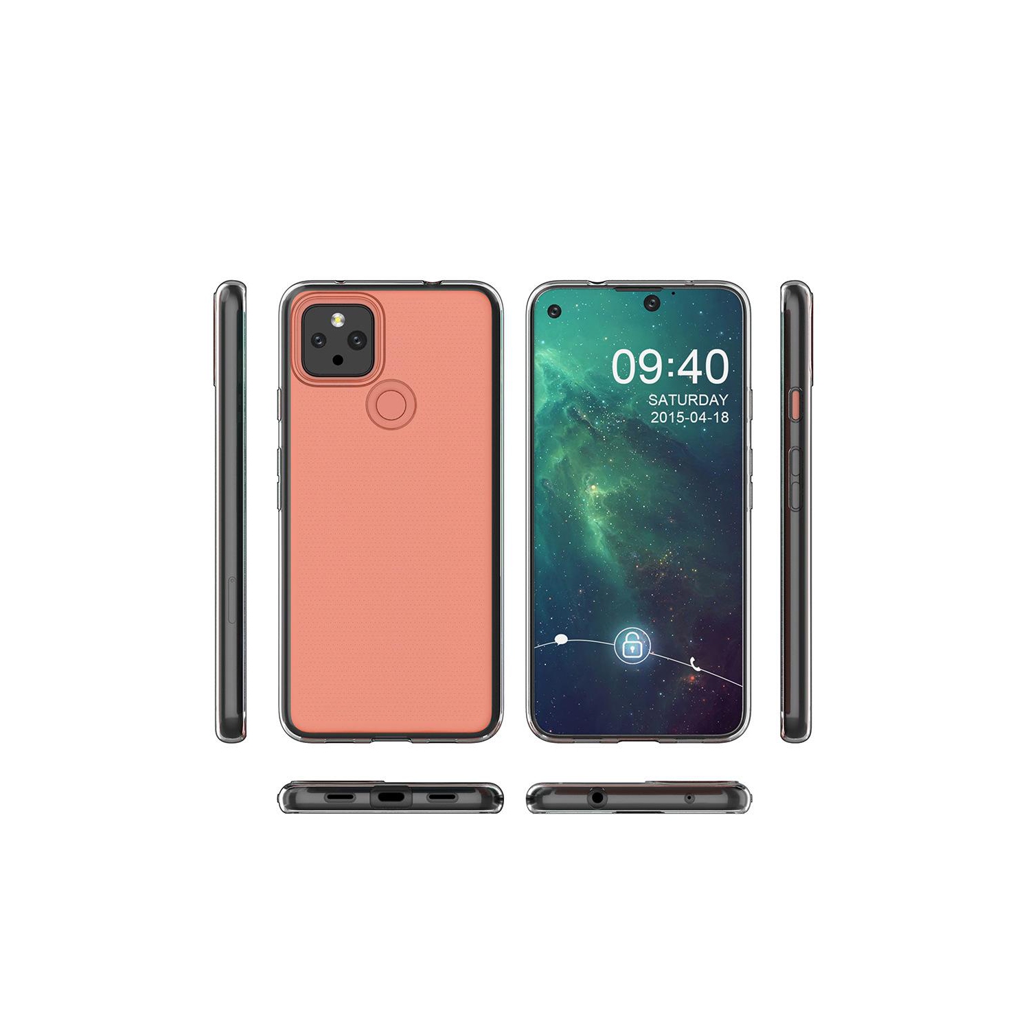 PANDACO Clear Case for Google Pixel 4a 5G