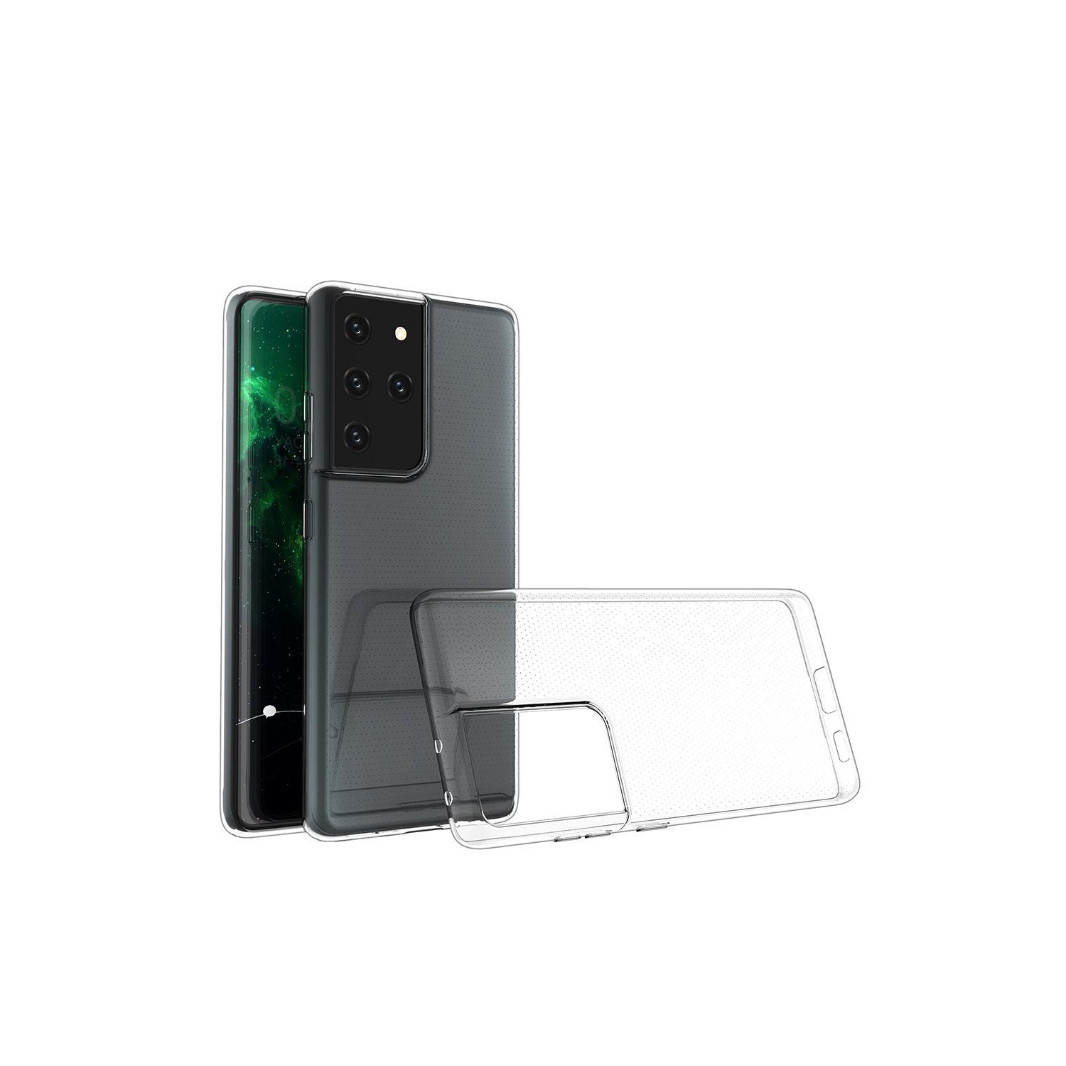 PANDACO Clear Case for Samsung Galaxy S21 Ultra