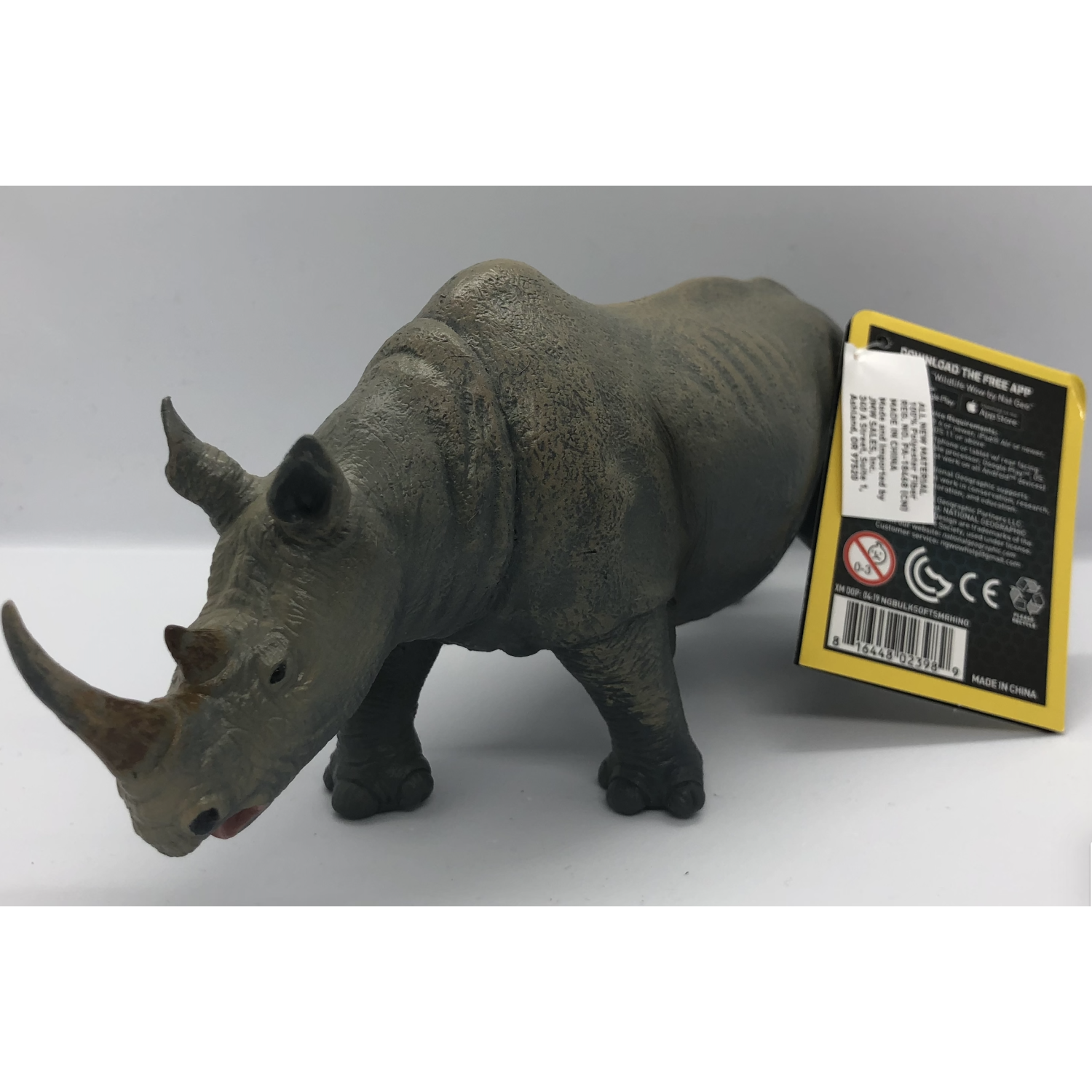 Figures Rhinoceros Details about   National Geographic Wildlife Wow
