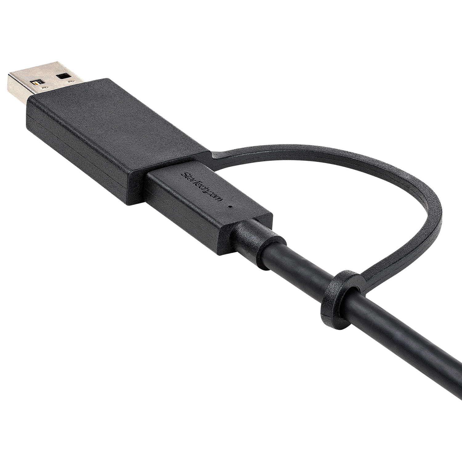 StarTech 1m USB-C to USB-C Cable with USB-A Adapter Dongle (USBCCADP)