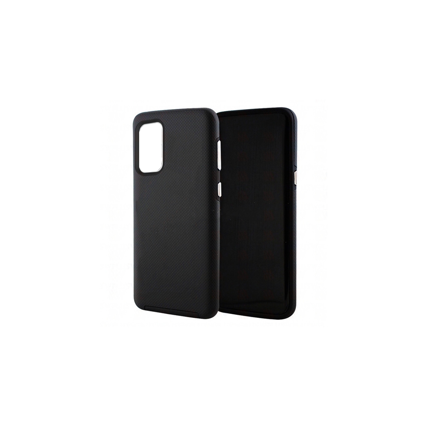 【CSmart】 Slim Fitted Hybrid Hard PC Shell Shockproof Scratch Resistant Case Cover for Samsung Galaxy A52 5G, Black