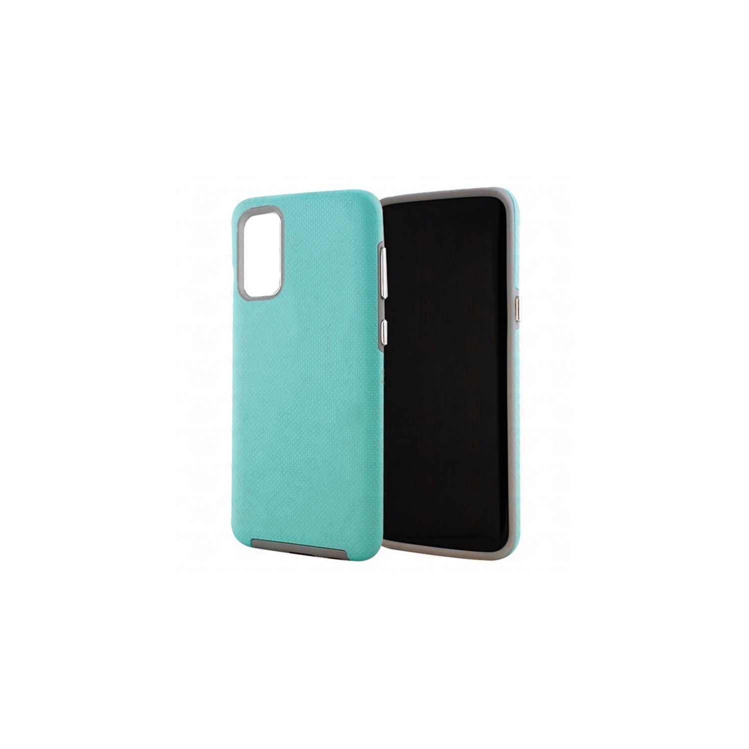 【CSmart】 Slim Fitted Hybrid Hard PC Shell Shockproof Scratch Resistant Case Cover for Samsung Galaxy A52 5G, Mint