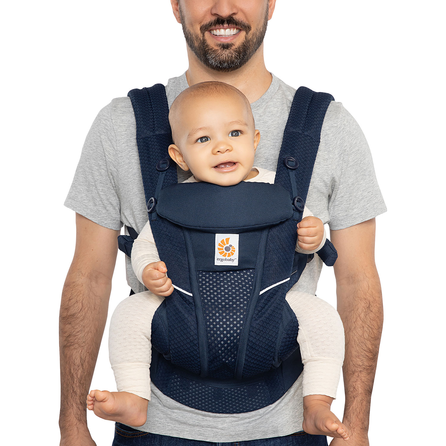 Ergobaby Omni Breeze Four Position Baby Carrier - Midnight Blue