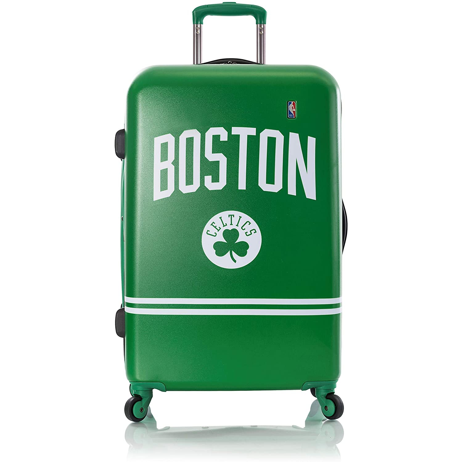 NBA Basketball Boston Celtics Spinner Luggage Set - 2 pcs Carry On Trolley Suitcase