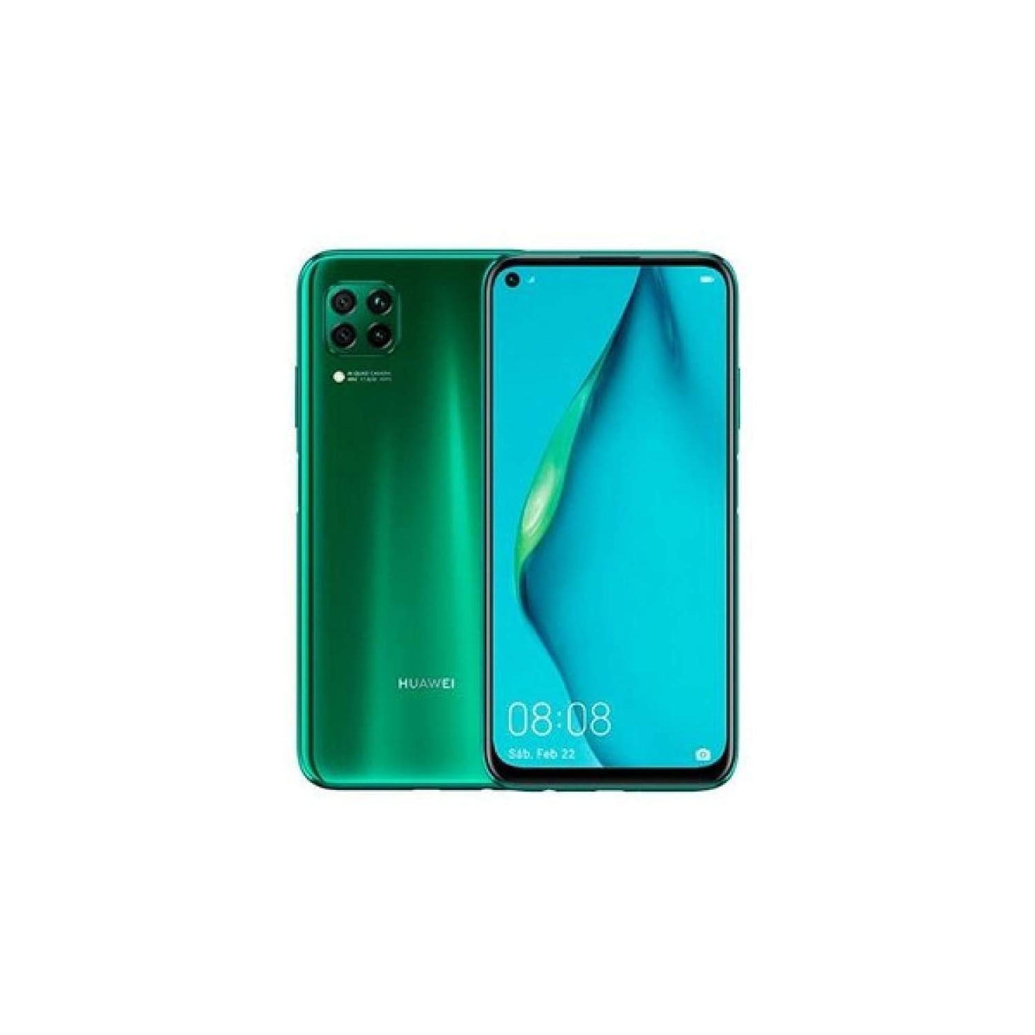 Huawei P40 Lite 6.4" 128/6GB RAM - Factory Unlocked Smartphone - Brand New - Green