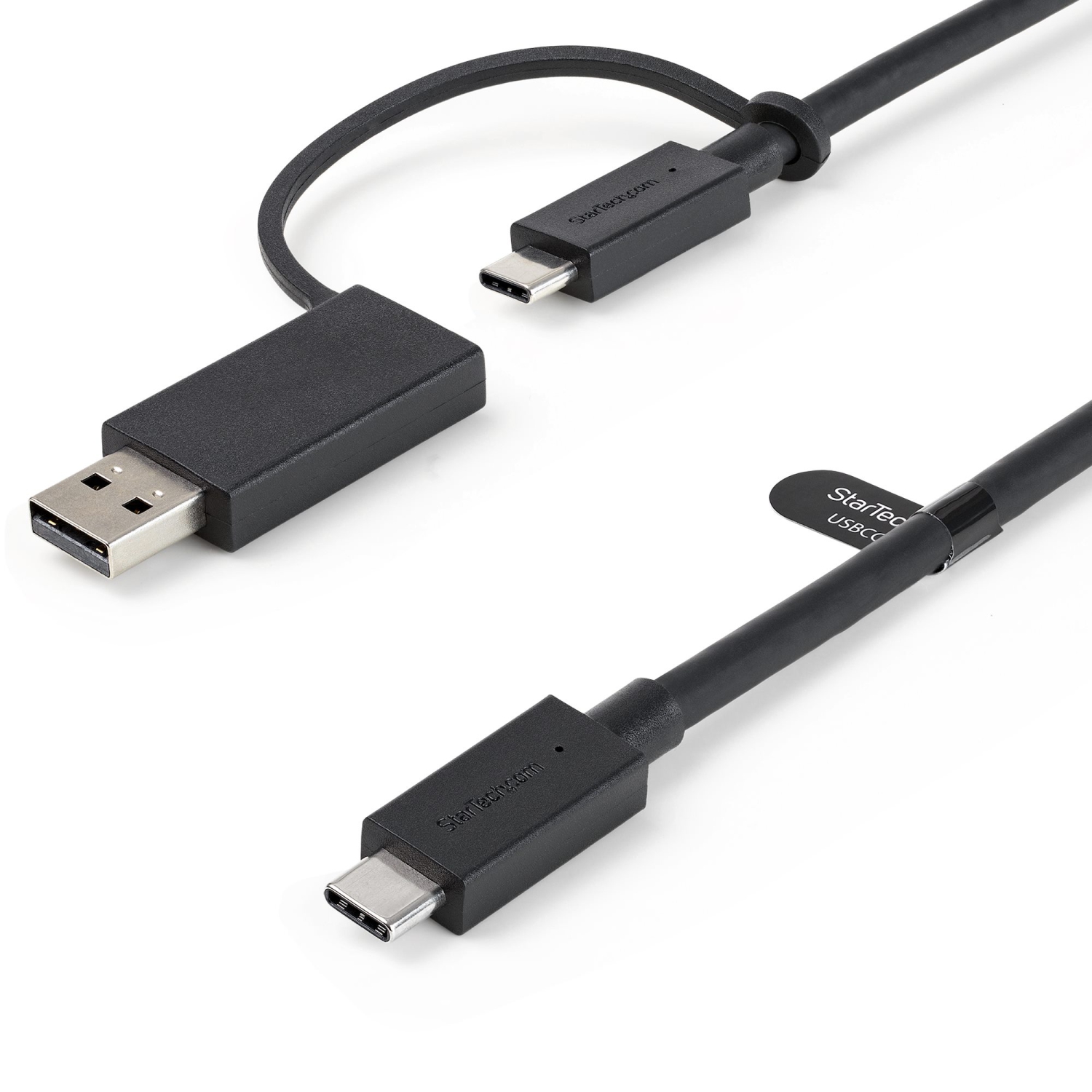 StarTech 3ft (1m) USB C Cable w/ USB-A Adapter (USBCCADP)
