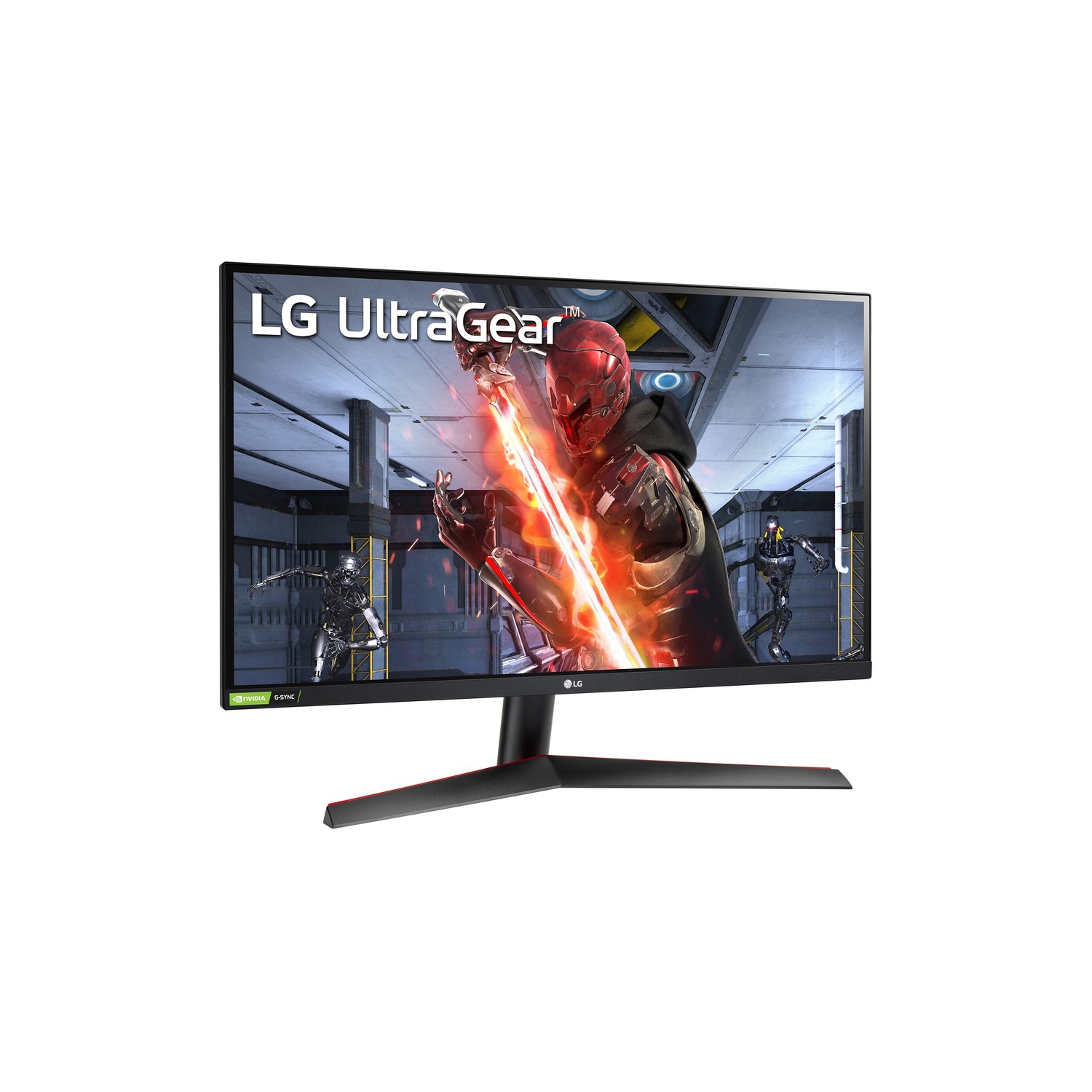 LG 27'' QHD 144Hz 1ms GTG IPS LED NVIDIA G-SYNC & AMD FreeSync Premium Gaming Monitor (27GN800-B) - Black