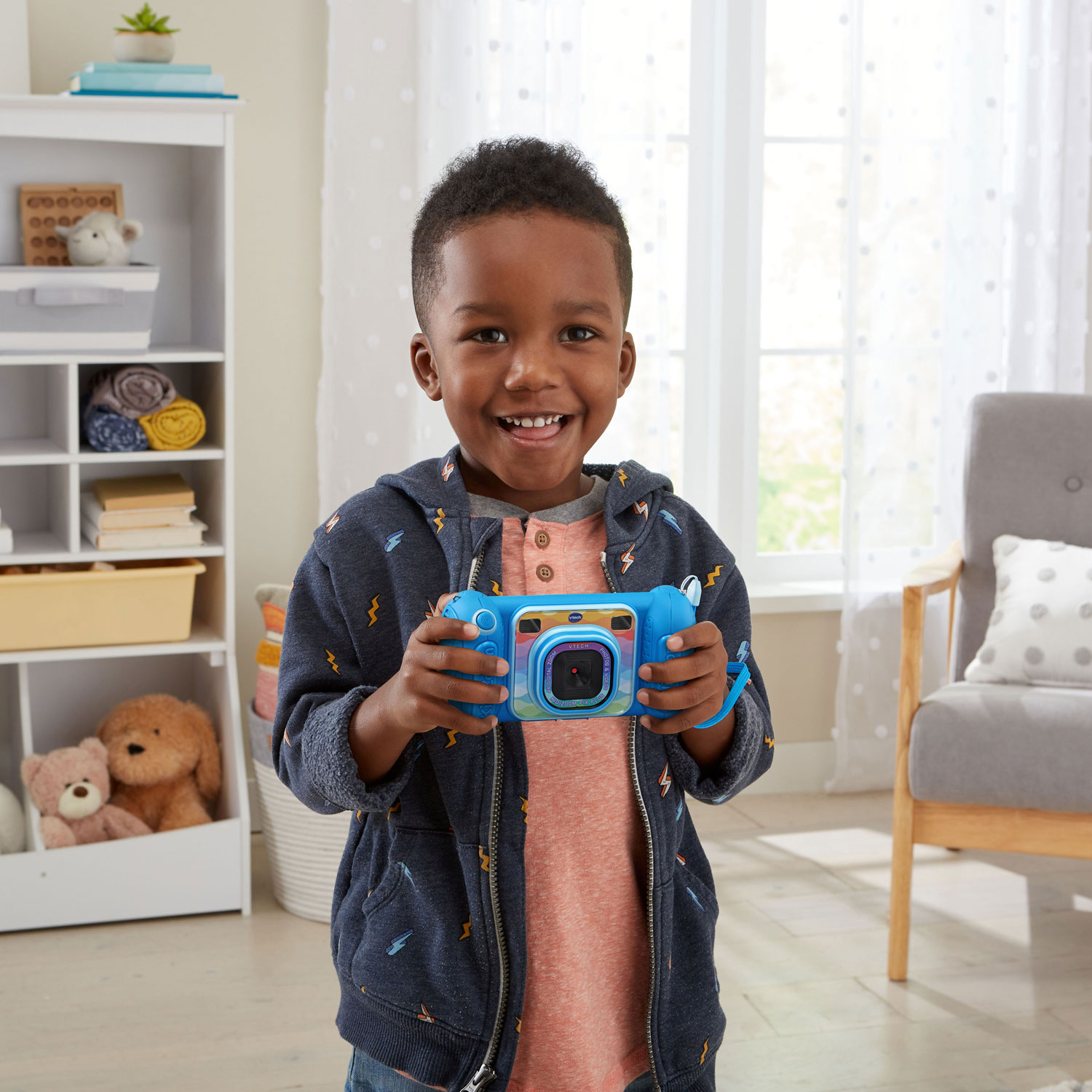 Appareil photo numérique KidiZoom Camera Pix Plus de VTech - Bleu