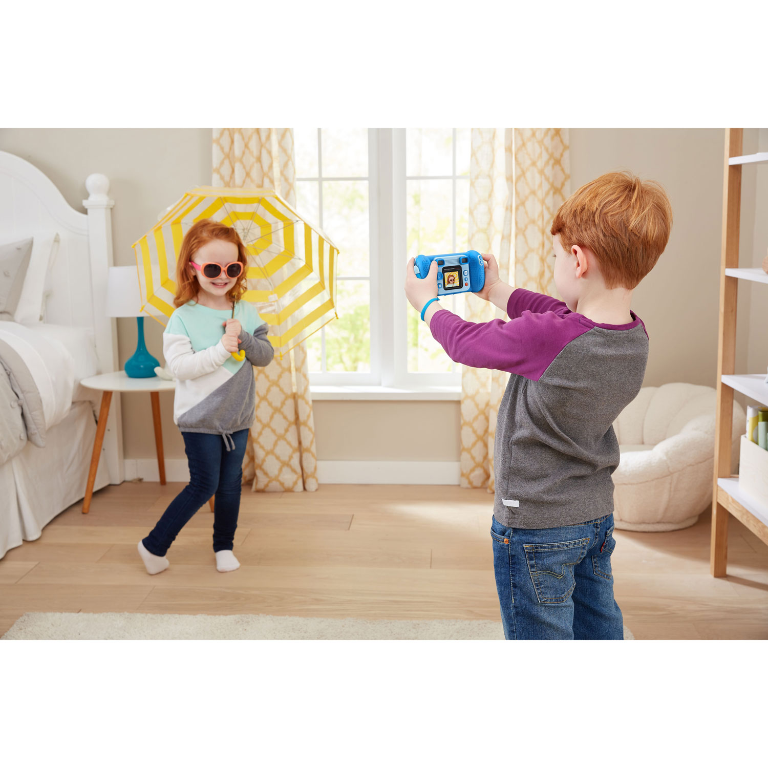 Appareil photo numérique KidiZoom Camera Pix Plus de VTech - Bleu