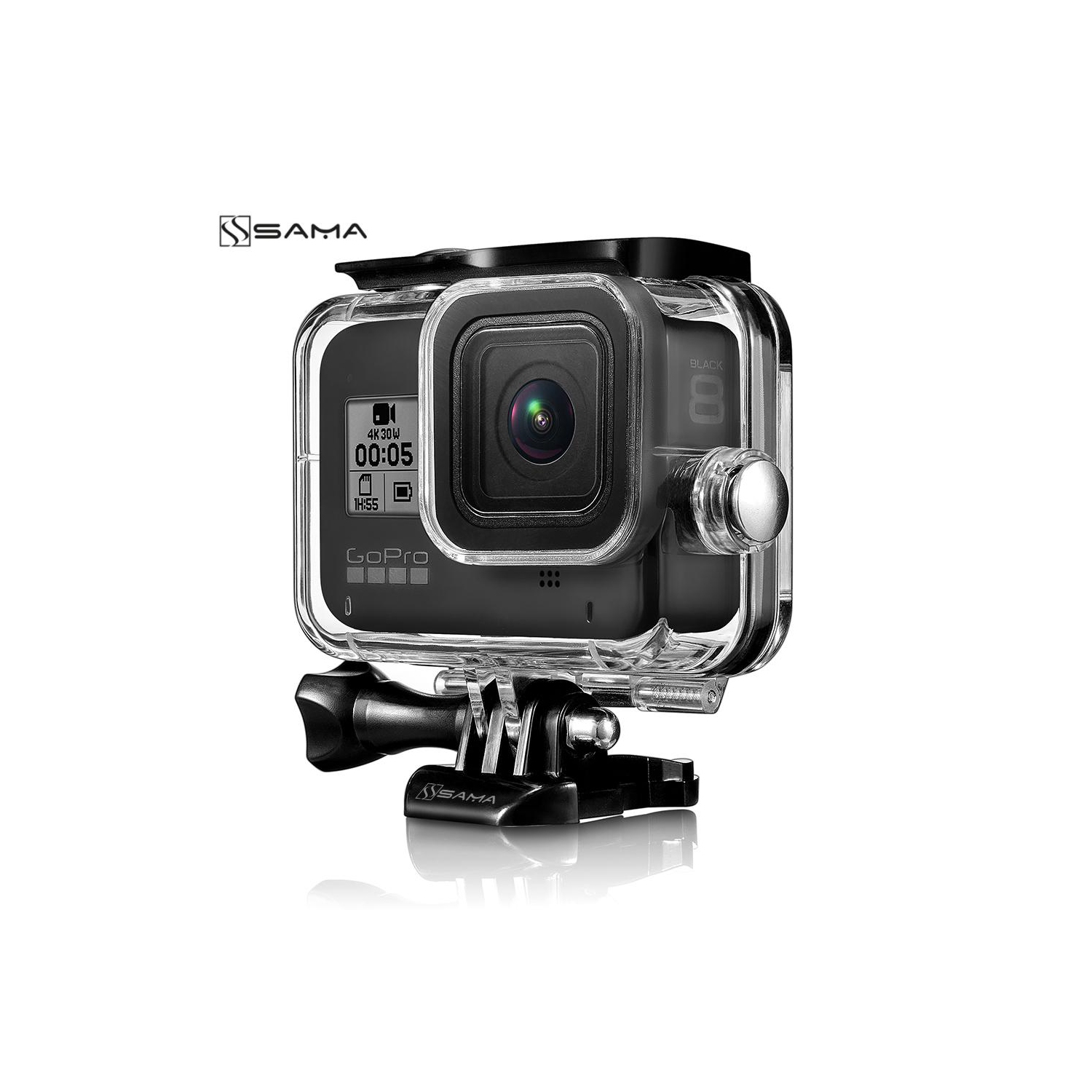 SAMA GoPro Hero 8 Waterproof Housing Case