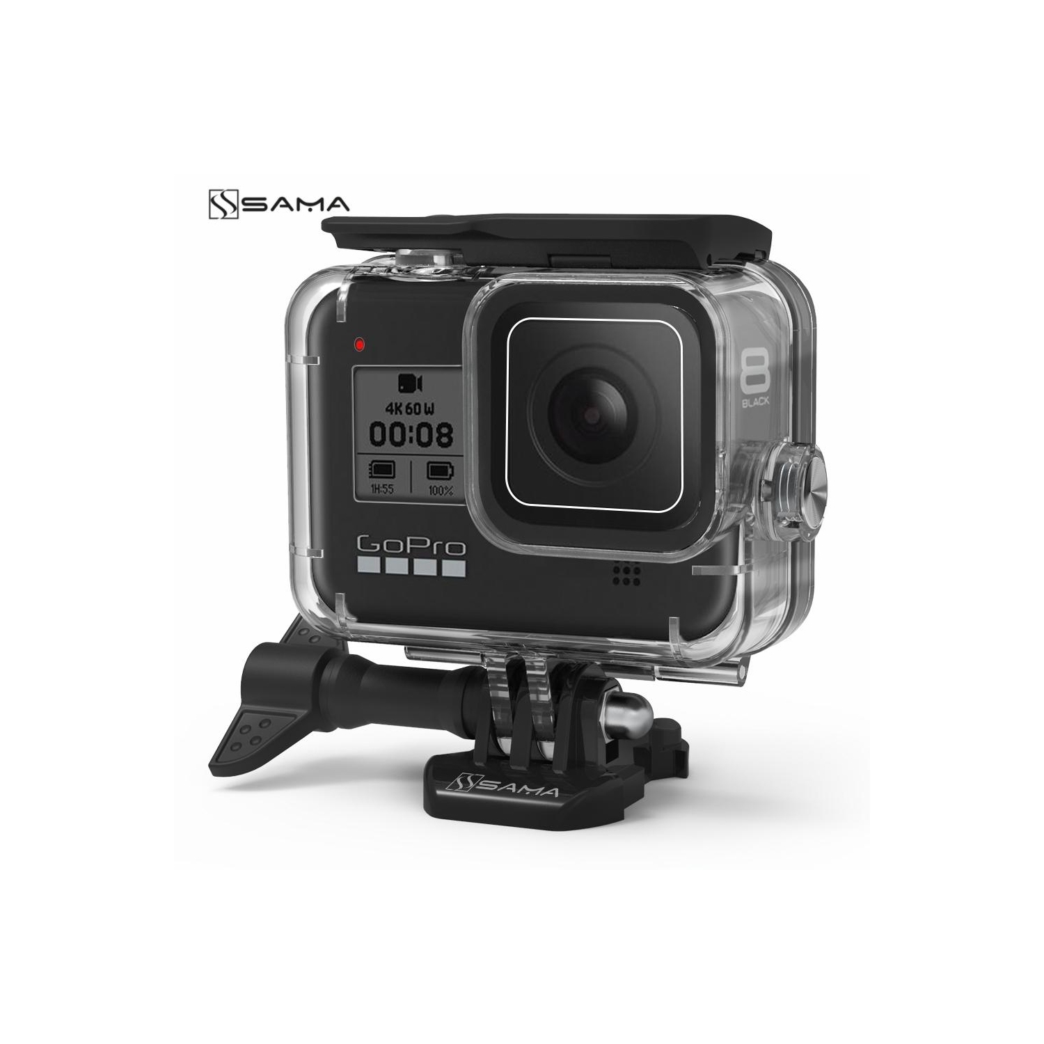 SAMA Go Pro Hero8 Waterproof Housing Case SACH-088