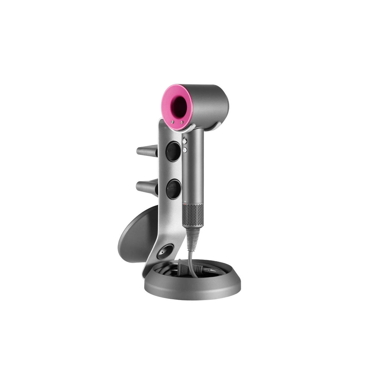Stand Holder for Dyson Supersonic Hair Dryer, Use for Bathrooms or Even in Professional Salons with Power Plug Cable Organizer