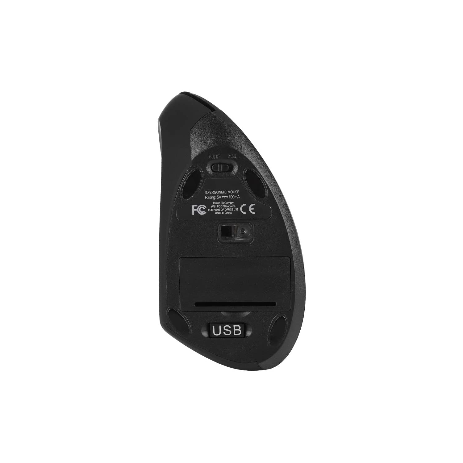 SAMA Wireless Vertical Mouse Left-Handed 2.4GHz USB Ergonomic