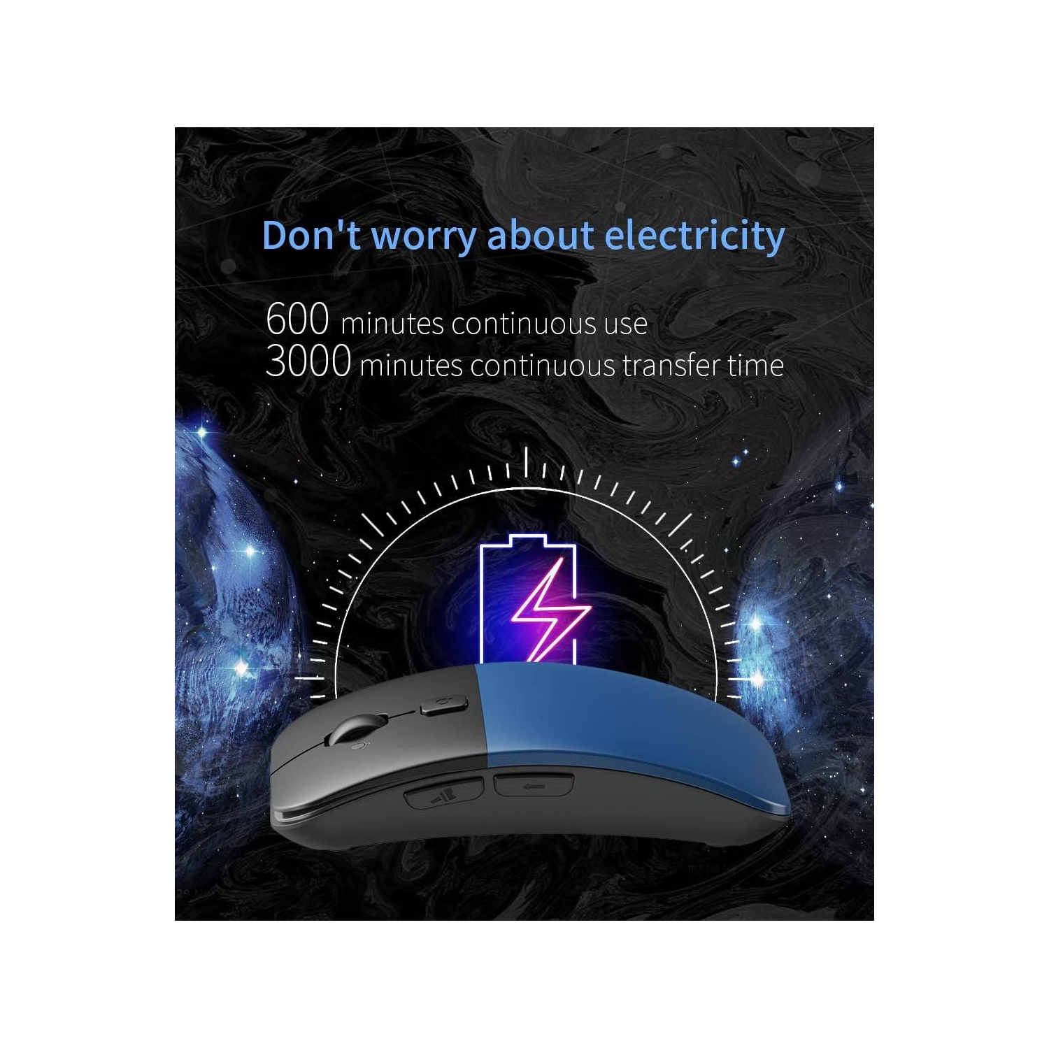 SAMA Intelligent Translation Mouse Blue color