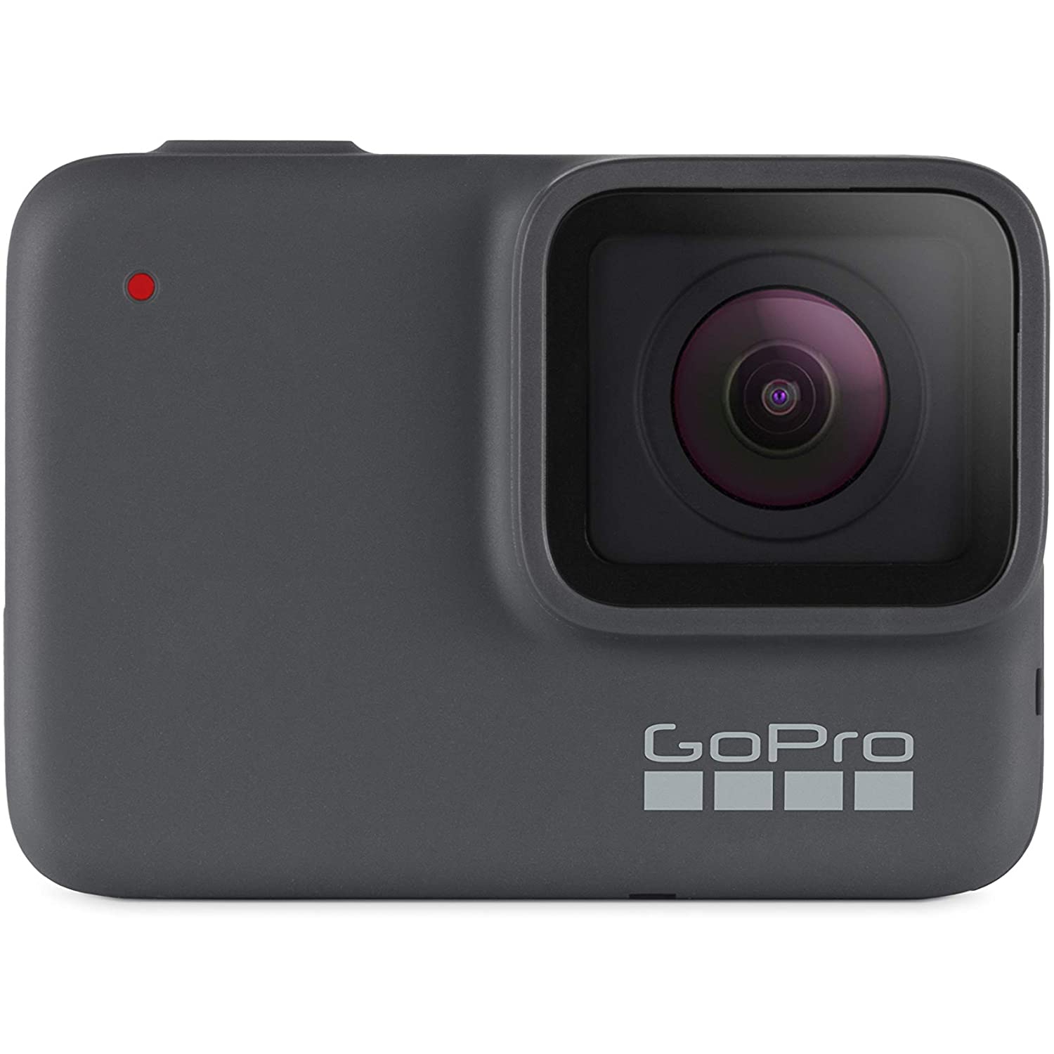 Refurbished (Good) - GoPro HERO7 Silver Waterproof Digital Action Camera with Touch Screen 4K HD Video 12MP Photos